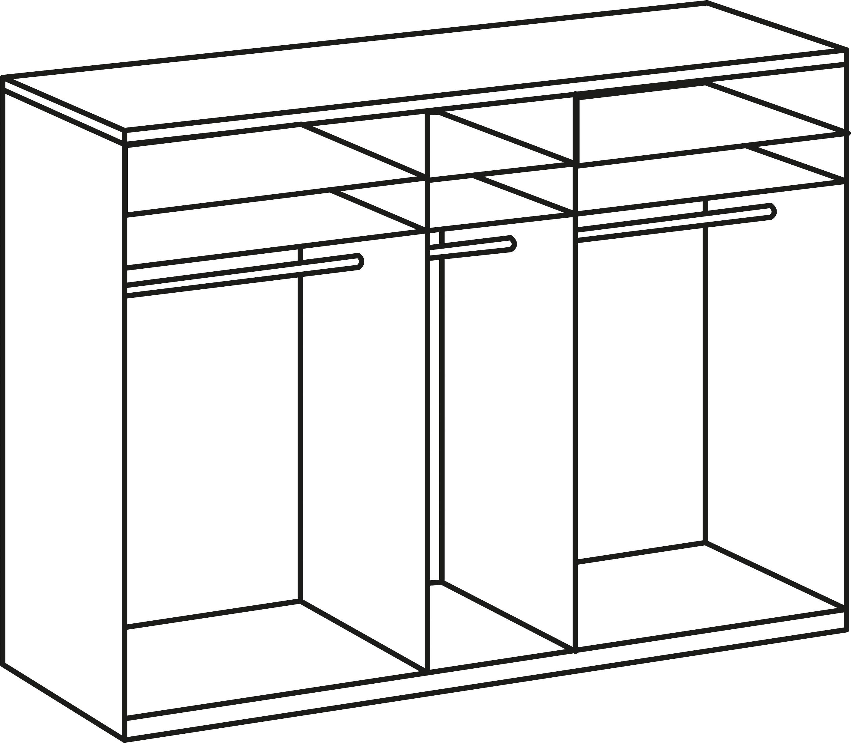 Wimex Kledingkast Level by fresh to go