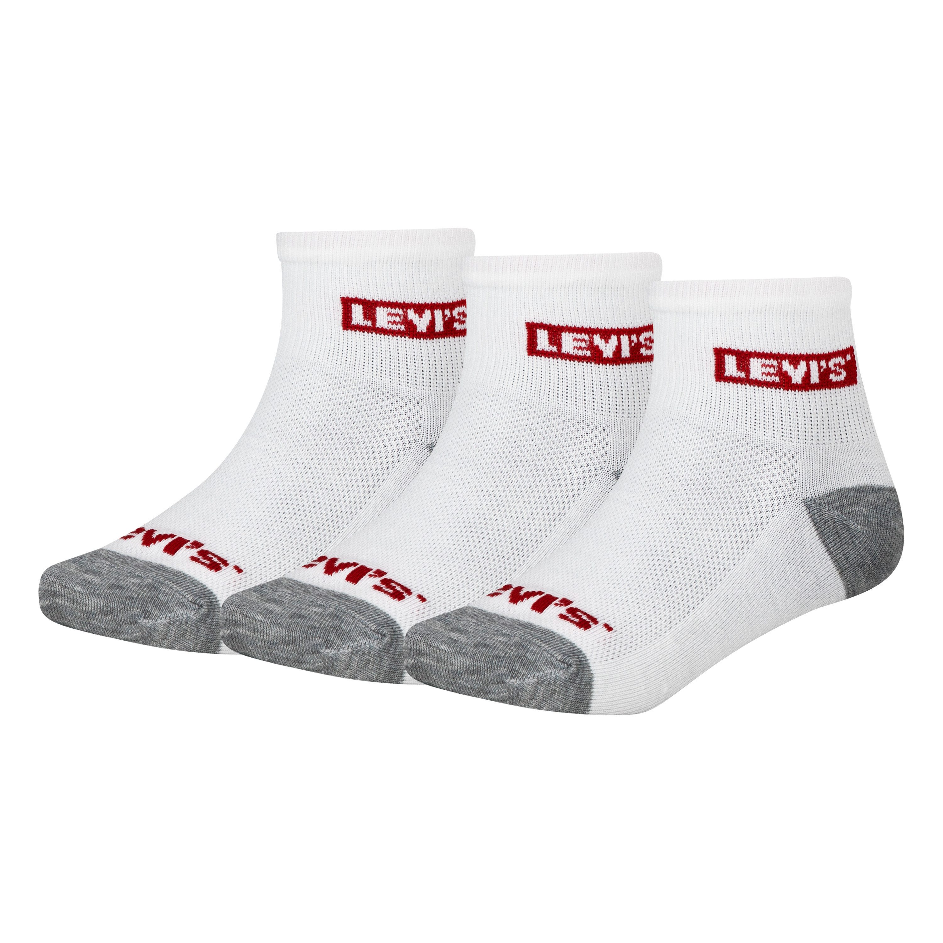 Levi's Kidswear Korte sokken LHN BOX TAB LOW CUT 6PK MarkeL (set, 6 paar)