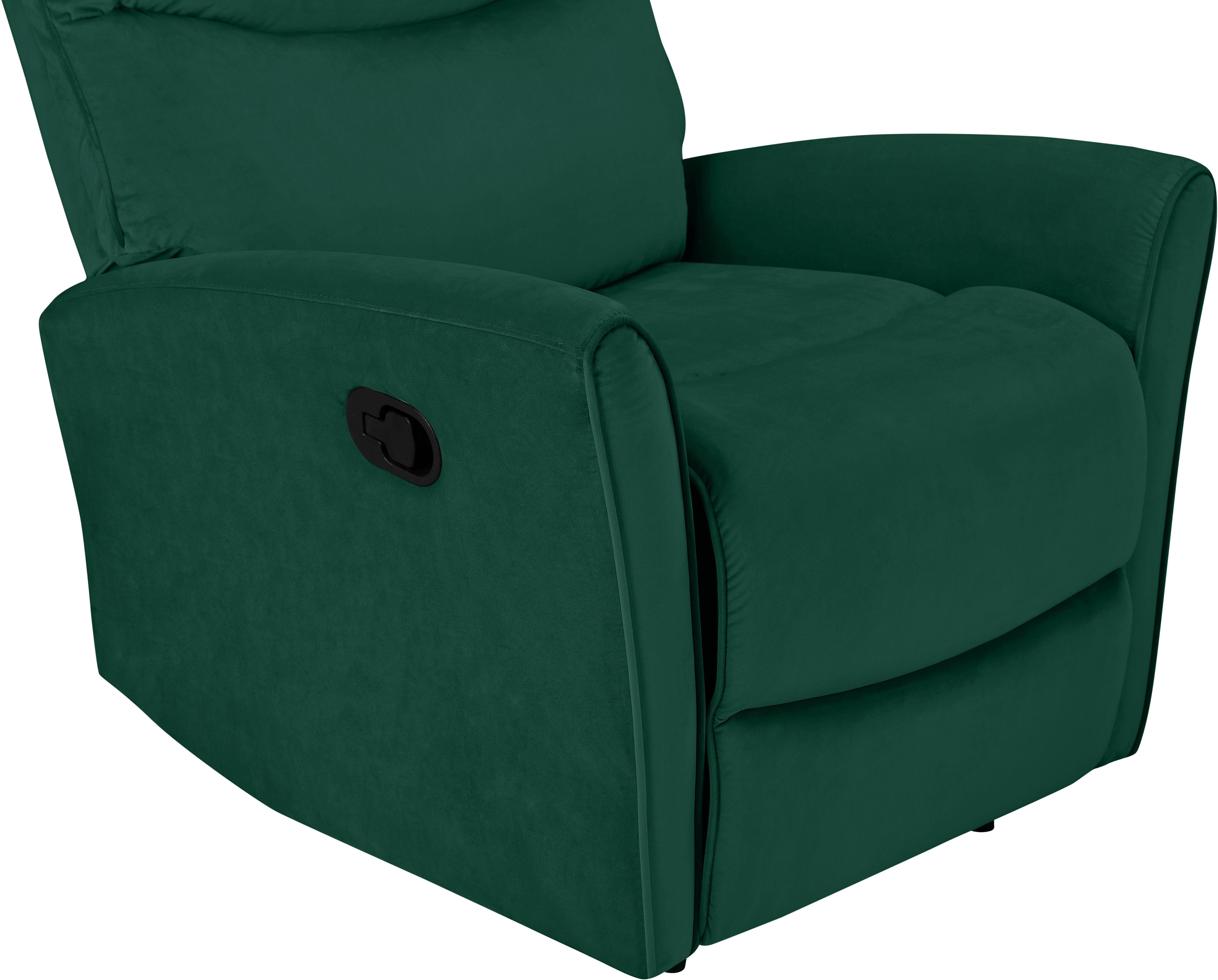 Home affaire Relaxfauteuil Chesley, tv-stoel met slaapfunctie, woonkamerstoel