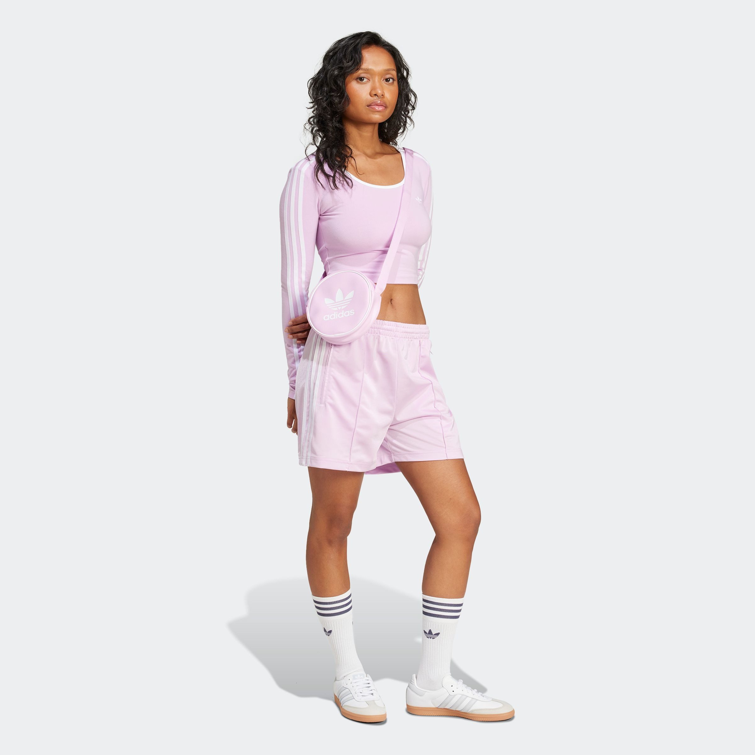 adidas Originals Shirt met lange mouwen 3S LS CROP