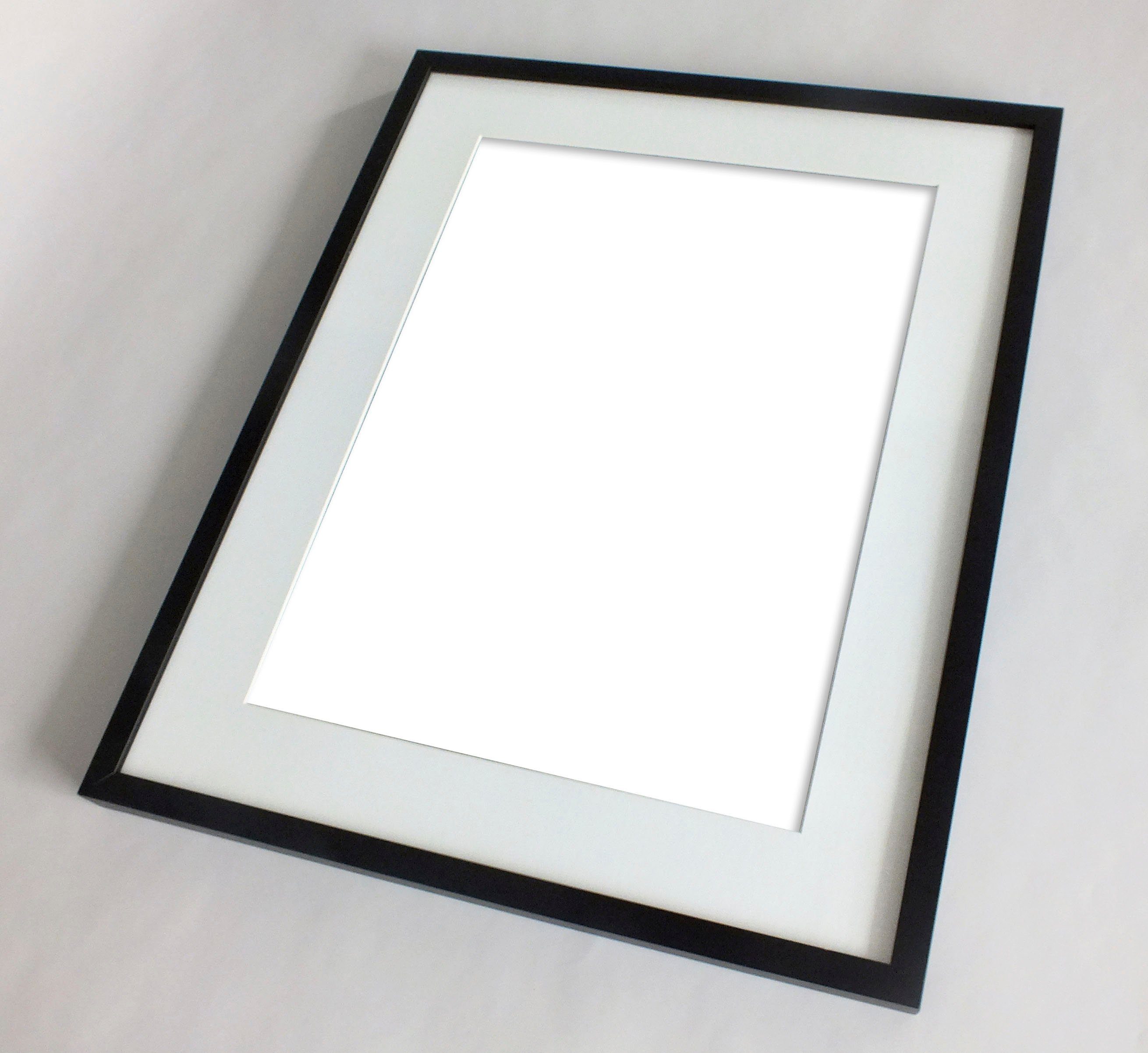 queence Wanddecoratie Alfie HD premium posterdruk incl. houten lijst (1 stuk)