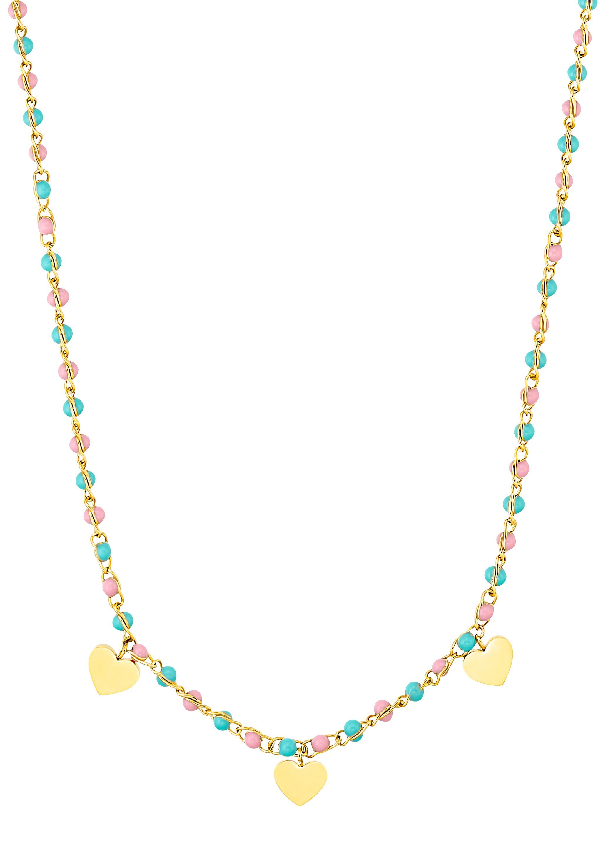Prinzessin Lillifee Ketting met hanger Harten, 2033361 met zirkoon (synthetisch)