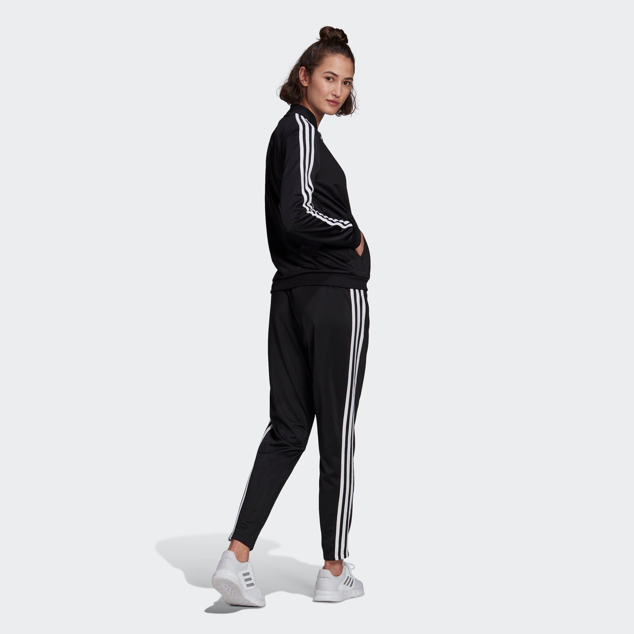 adidas Sportswear Trainingspak ESSENTIALS 3-STRIPES (2-delig)