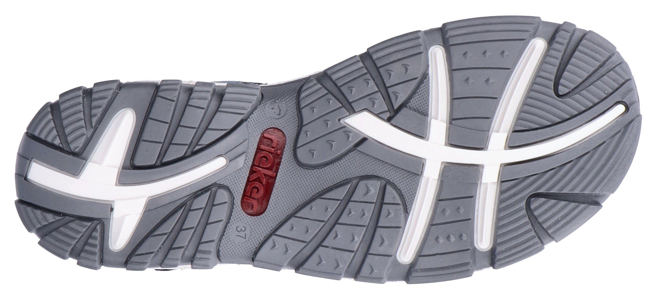 Rieker Sandalen zomerschoen, sandaal, klittenbandschoen, in sportieve uitstraling