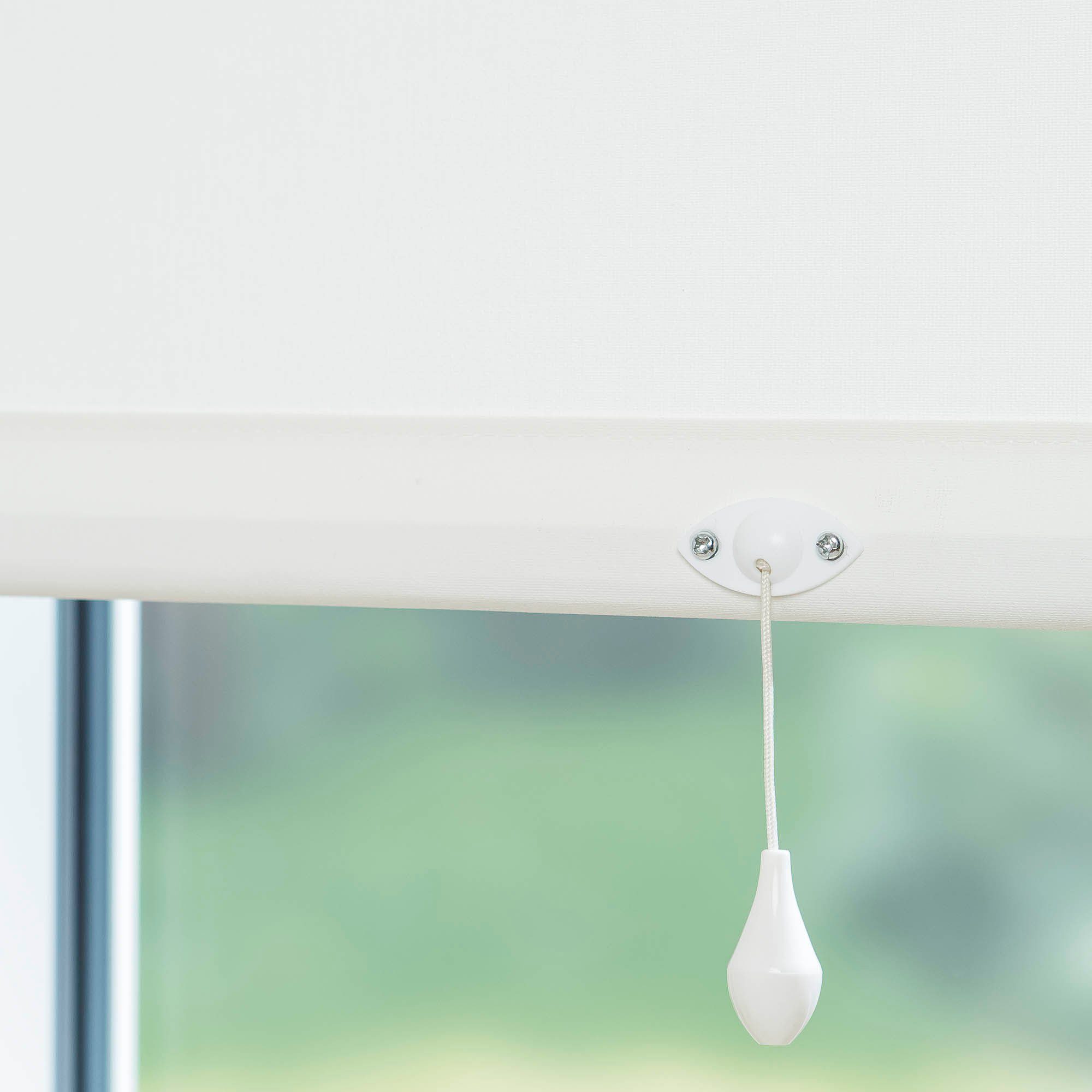 Liedeco Rolgordijn met springmechaniek Uni doorzichtig (1 stuk)
