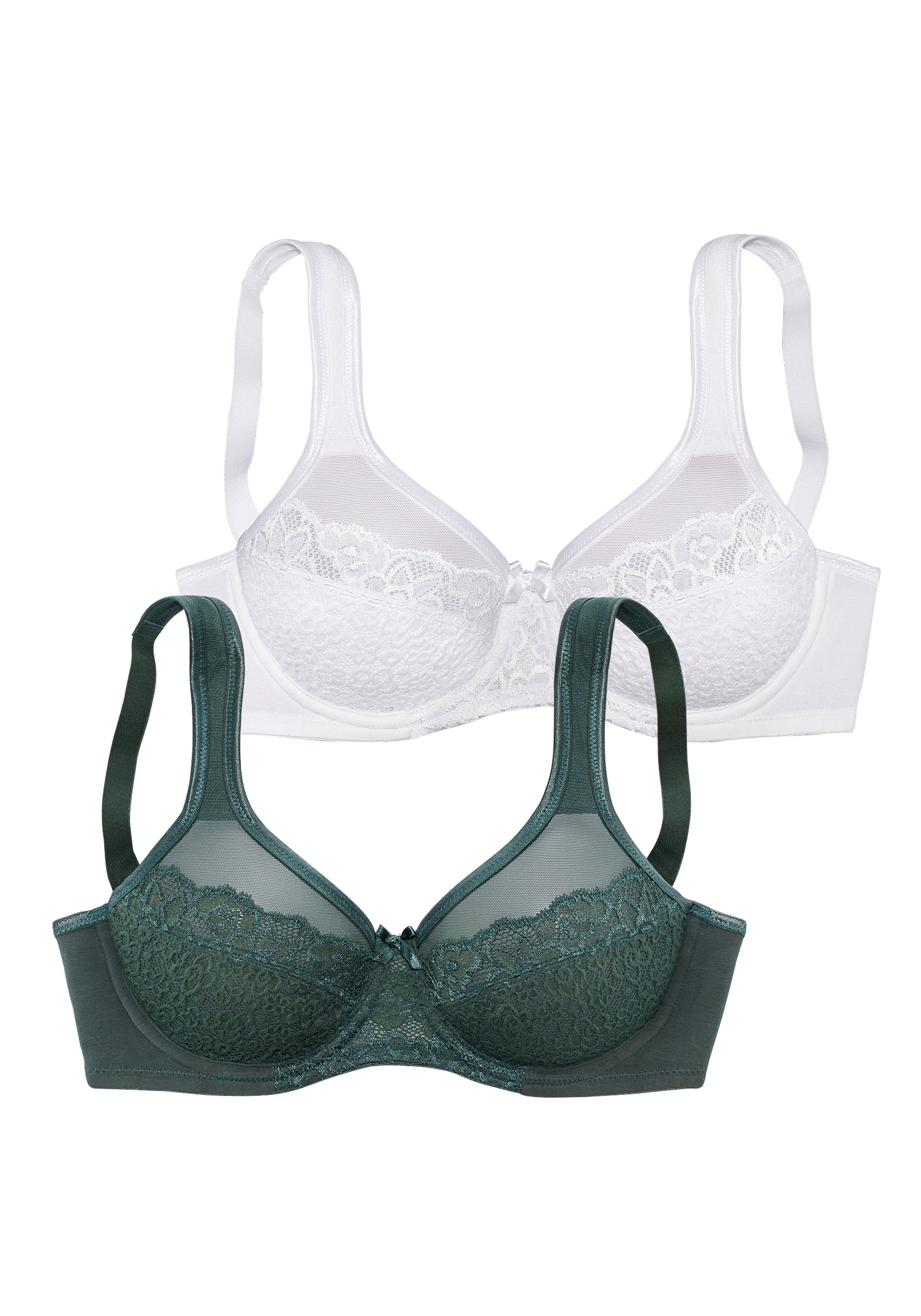 Petite fleur Minimizer-bh in aantrekkelijke set van 2 (Set van 2)