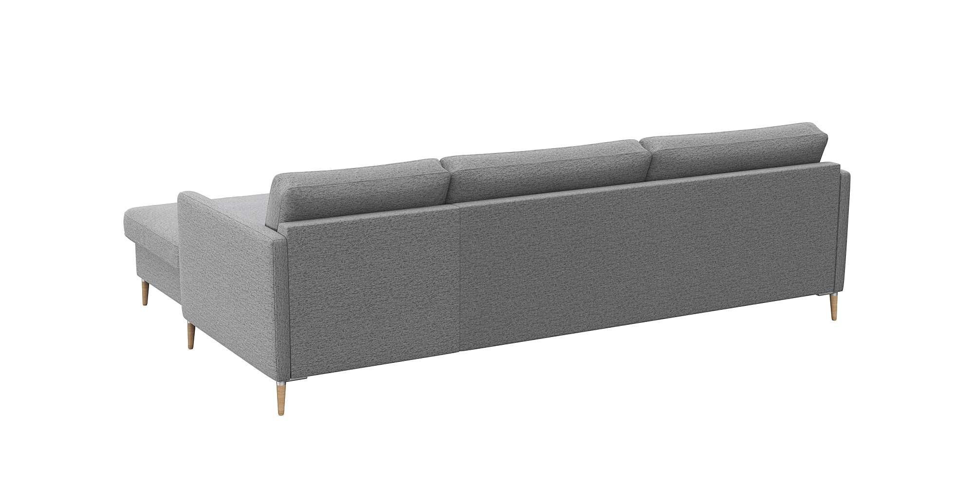 FLEXLUX Hoekbank Fiore, super zitcomfort door koudschuim in de zitting, L-vorm