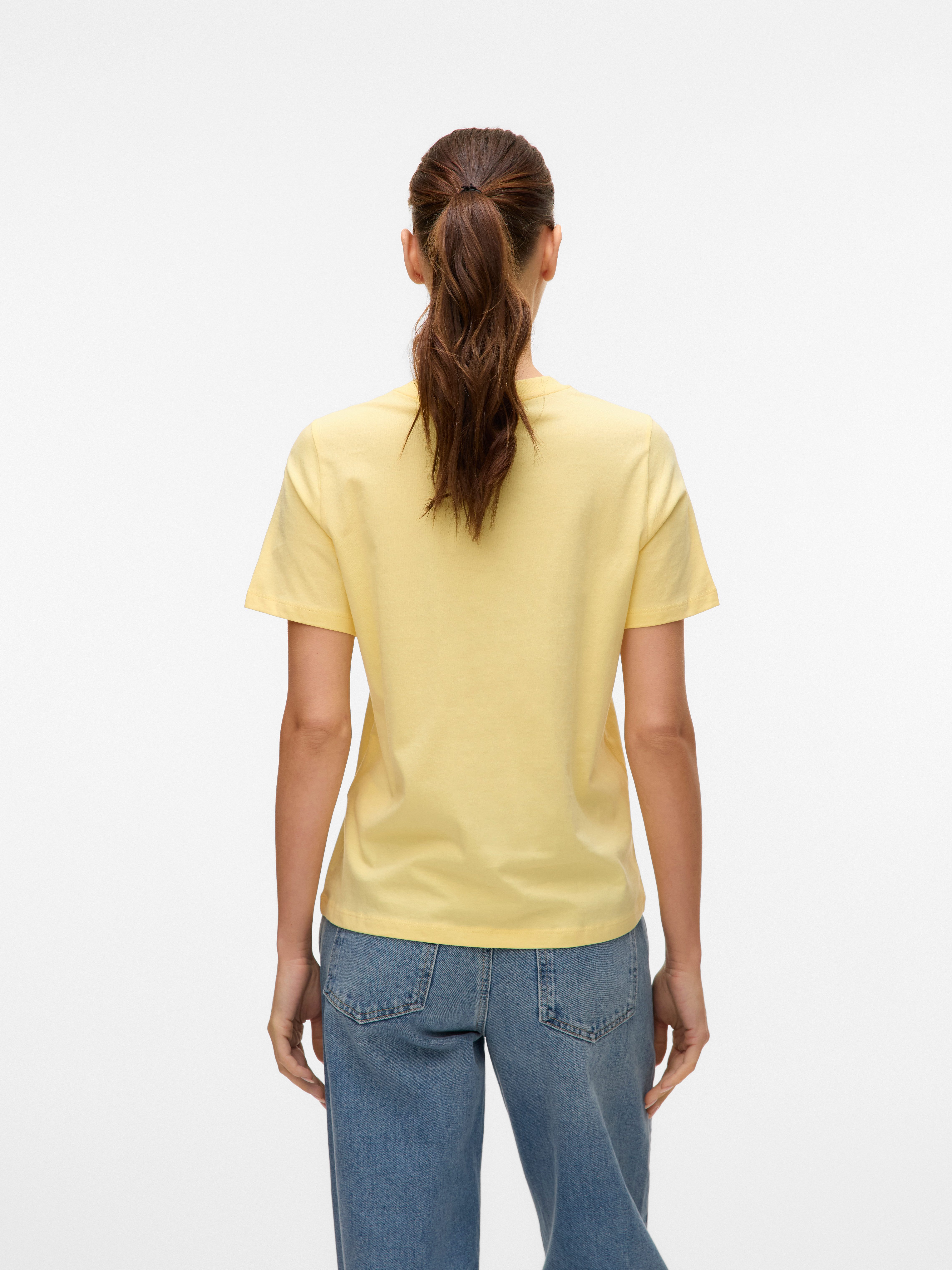 Vero Moda Shirt met korte mouwen VMPAULINA SS T-SHIRT GA JRS NOOS