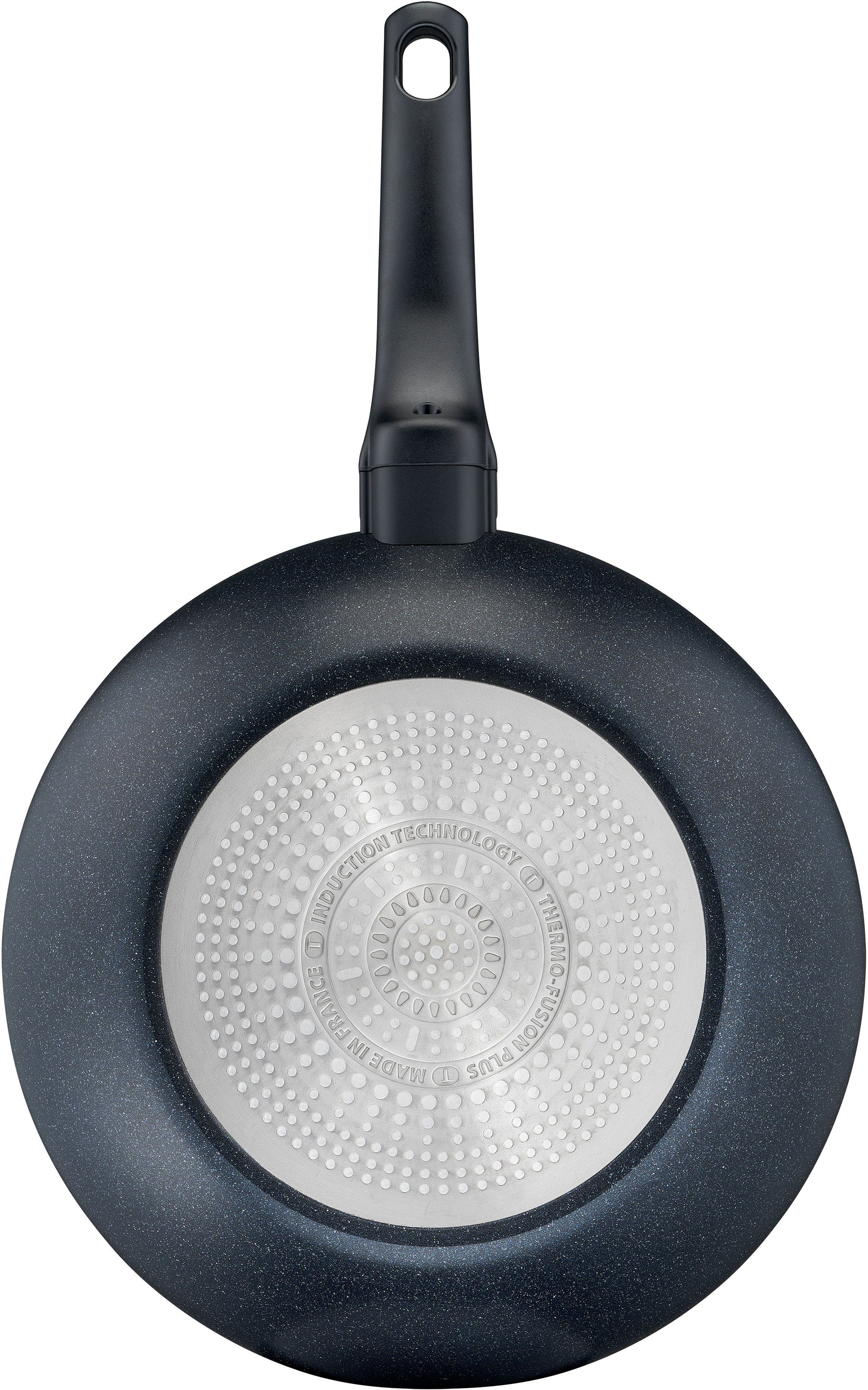 Tefal Wok Black stone Aluminium, Mineralia anti-aanbak, thermo-signaal, voor alle kookplaten, inductie (1-delig)