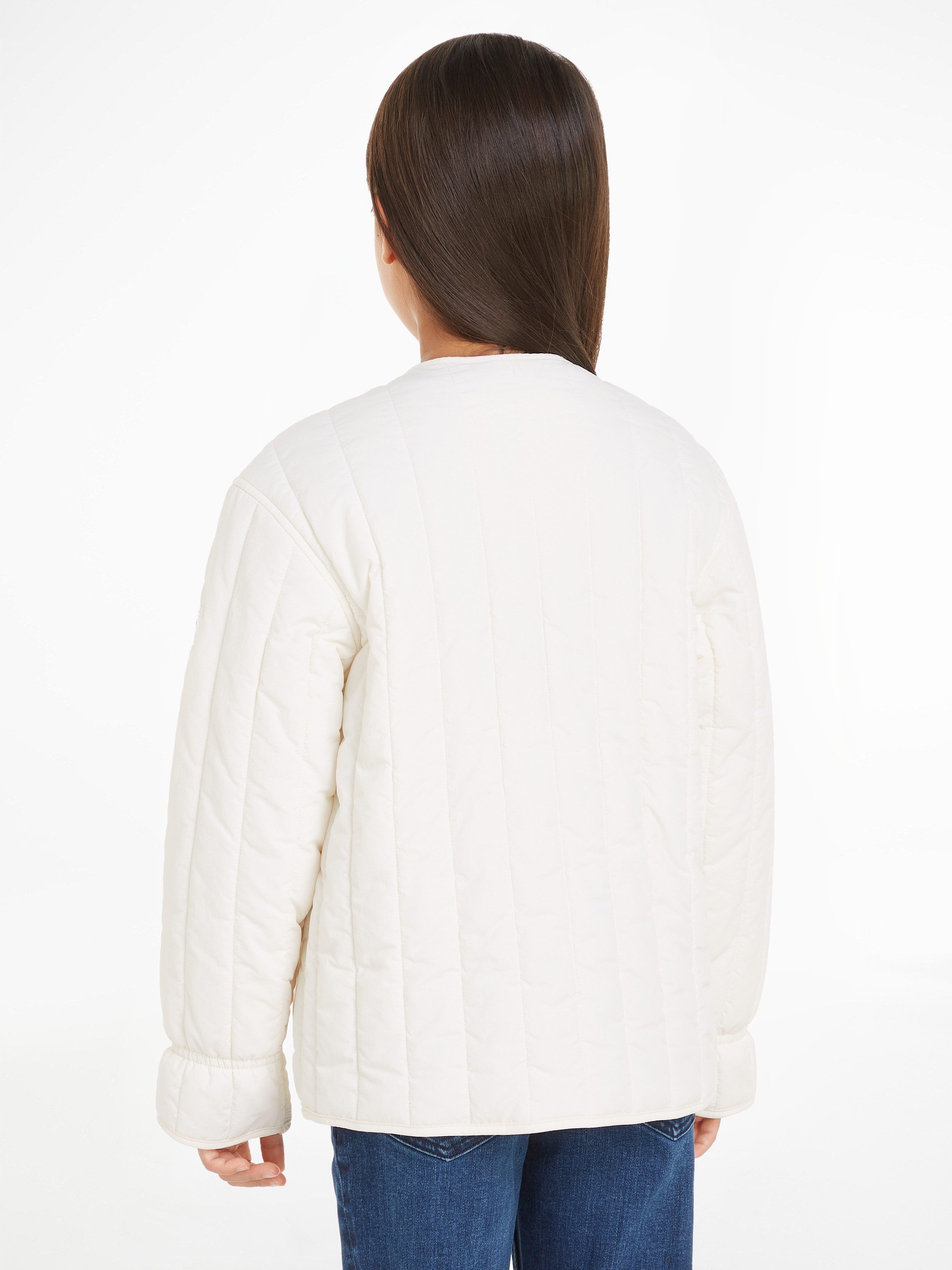 Tommy Hilfiger Gewatteerde jas UTILITY QUILTED JACKET Kinderen tot 16 jaar met logostiksel