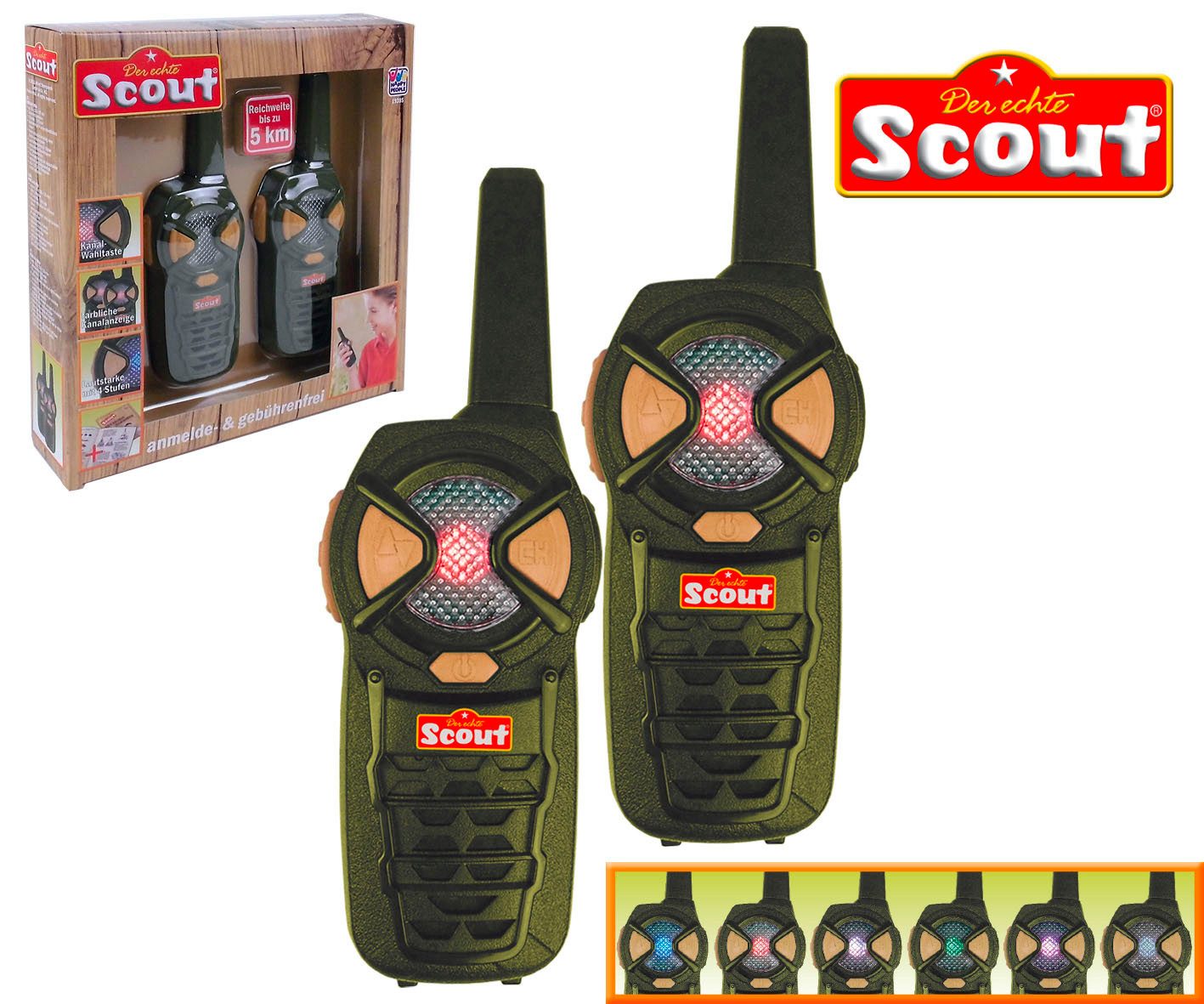 Happy People Walkie talkie Scout (set)