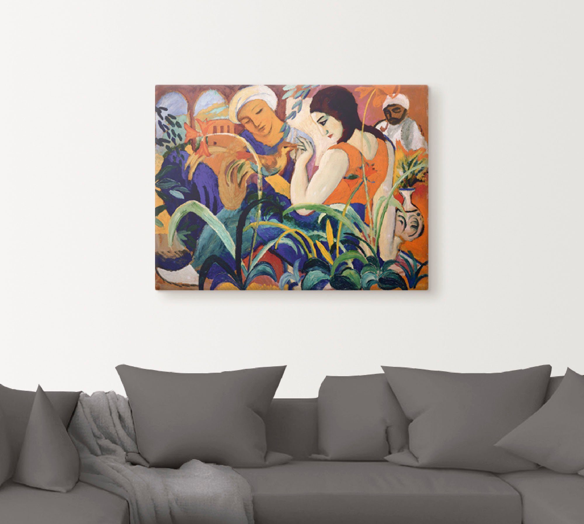 Artland Artprint Oriëntaalse vrouwen. 1912 als artprint op linnen, poster in verschillende formaten maten