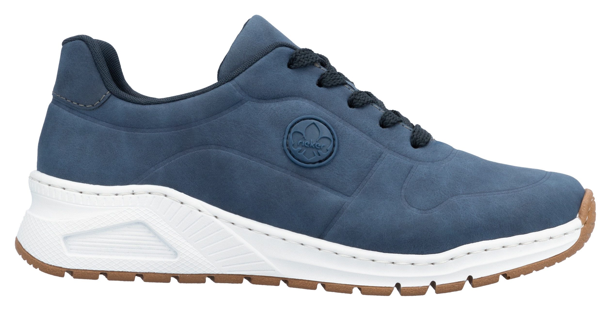 Rieker Sneakers met memosoft-binnenzool, vrijetijdsschoen, lage schoen, veterschoen