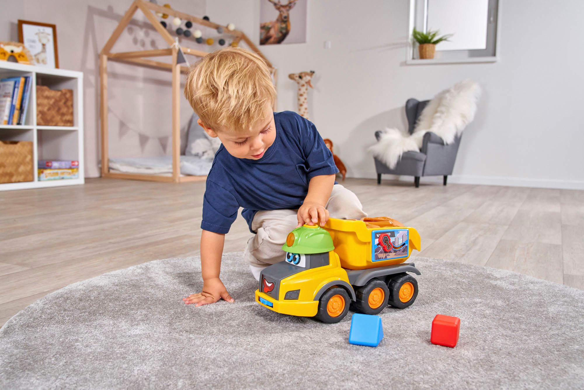 Dickie Toys Vormenspel ABC Harry Hauler sorteervoertuig
