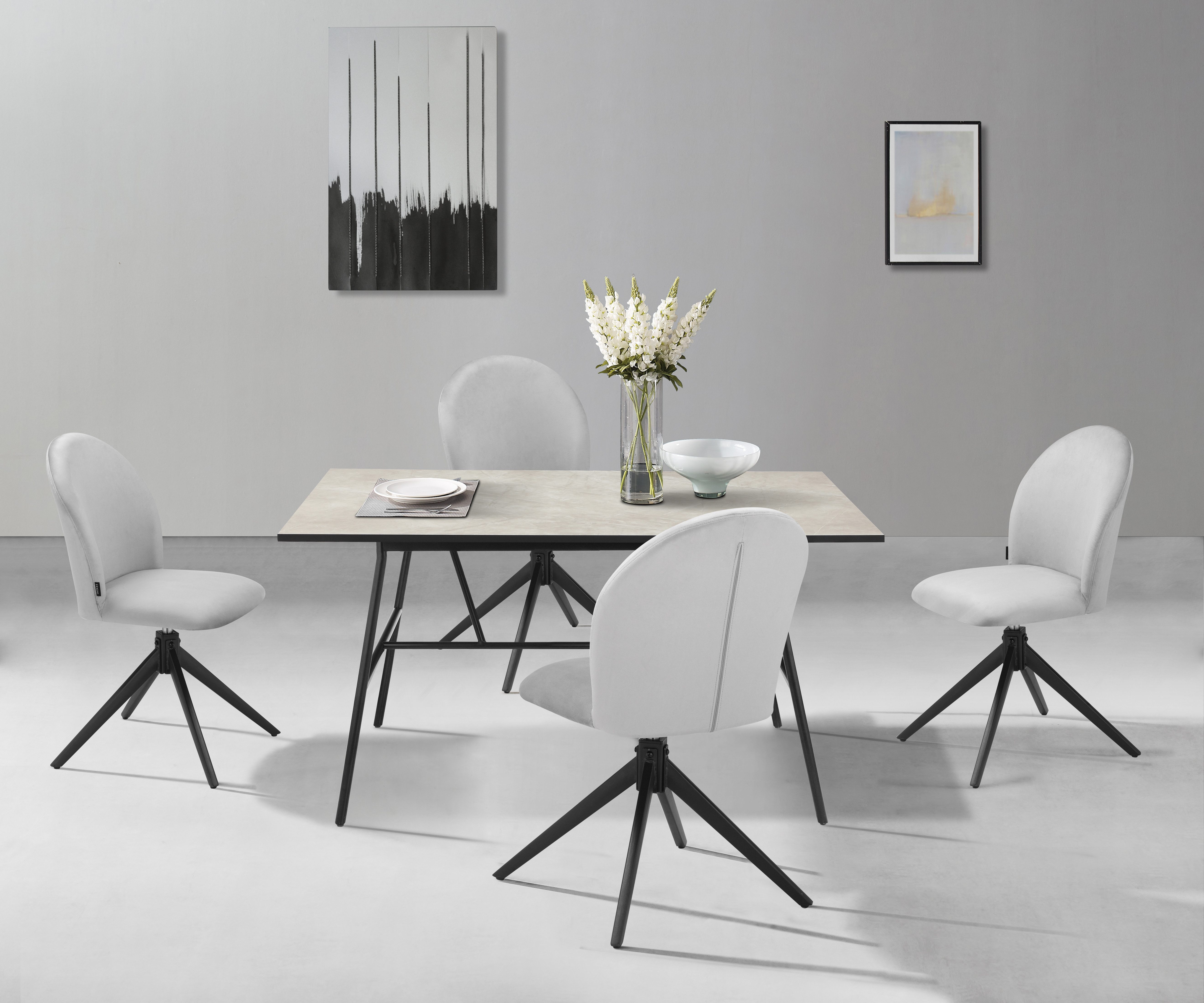 Home affaire Eettafel Anwar met melamineharscoating, in verschillende maten