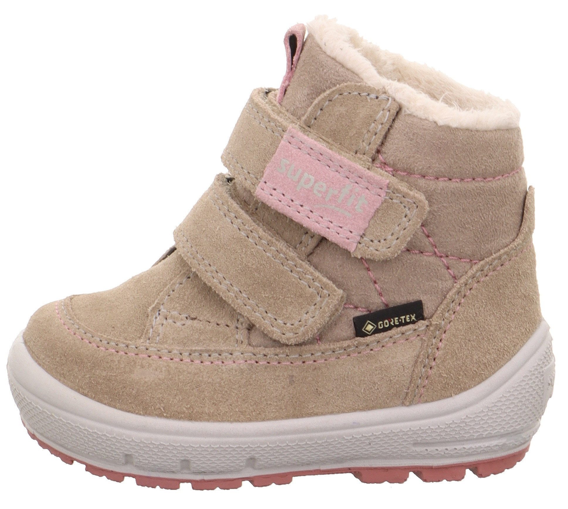 Superfit Klittenbandboots GROVY WMS: gemiddeld babystiefels, winterlaarzen, sneeuwlaarzen met twee klittenbandsluitingen