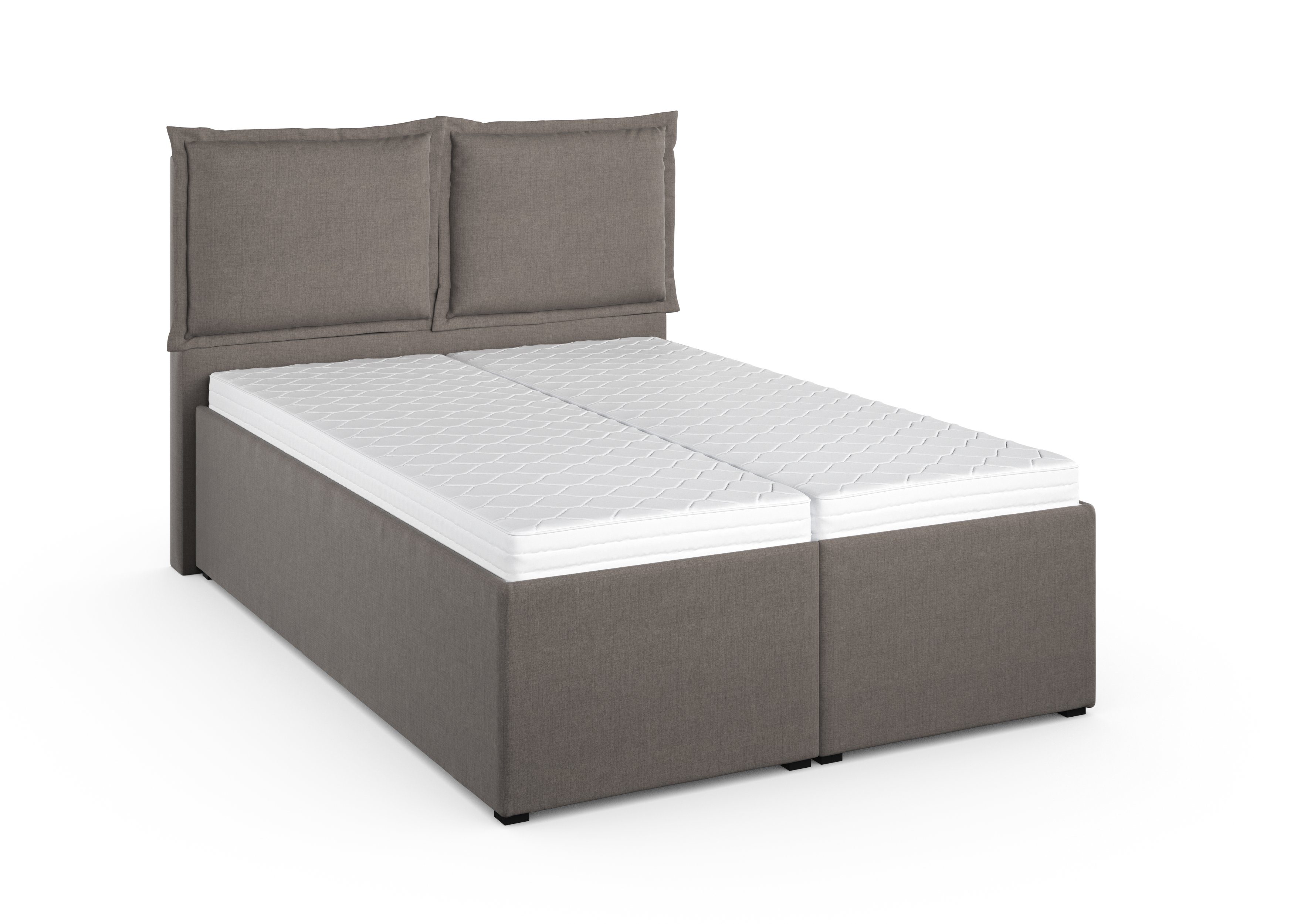 Maintal Gestoffeerd bed Lyara naar keuze zonder matras of kies uit 3 matrassoorten