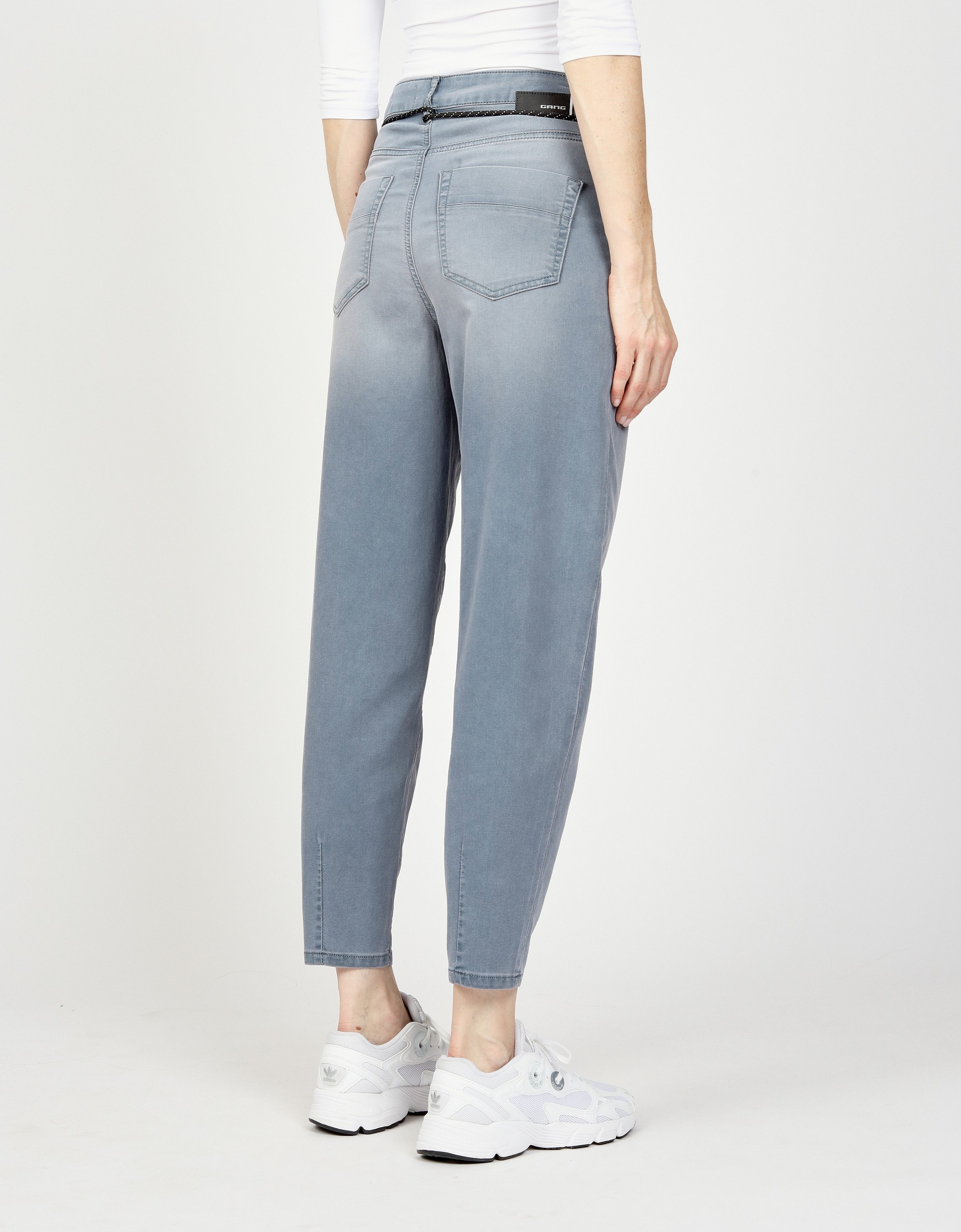 GANG Ankle jeans 94SILVIA JOGGER in ballon-fit casual wijd o-vorm