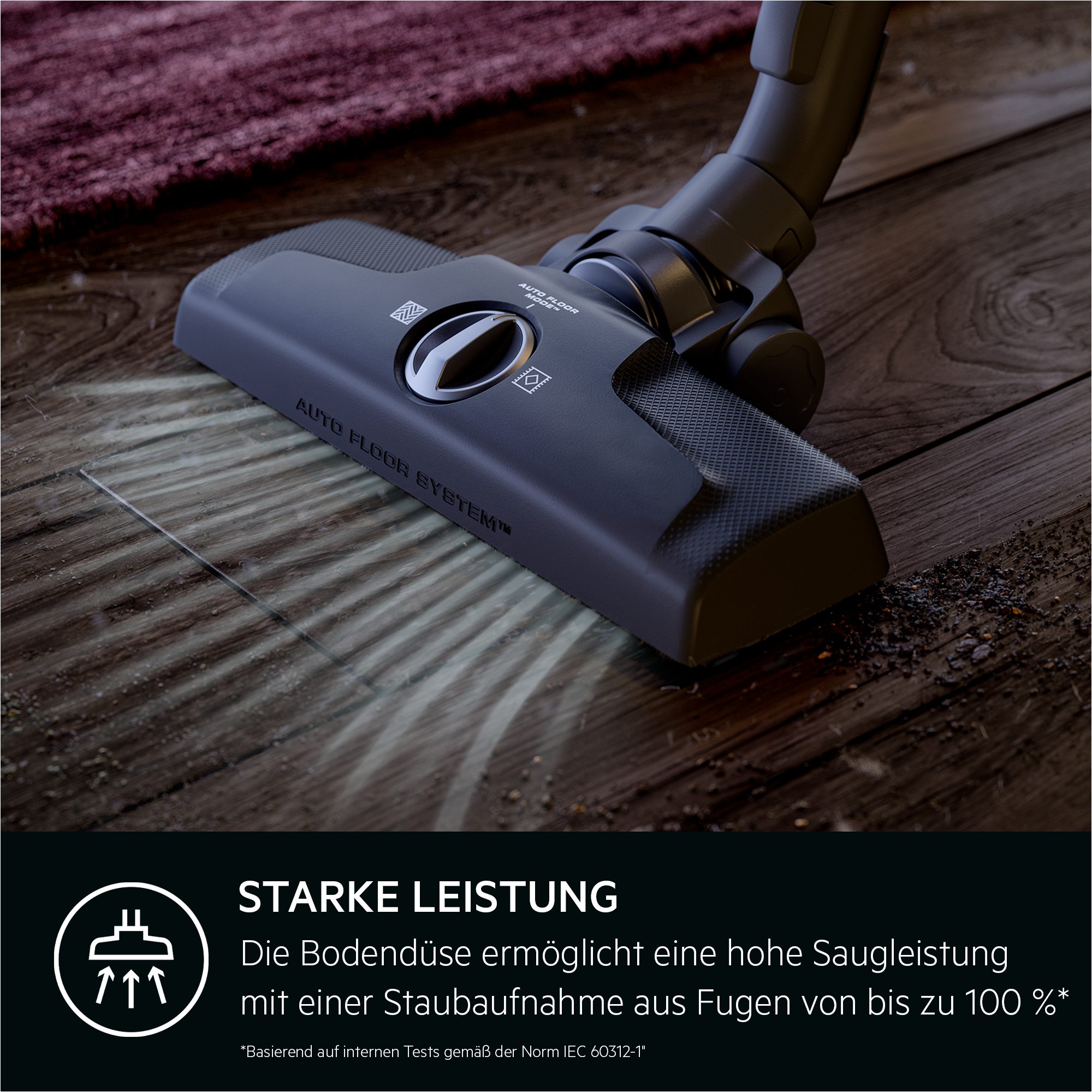 AEG Stofzuiger HYGIENIC 6000 (AB61H6SW) hoog zuigvermogen, inclusief extra zuigmonden, 50% recyclingkunststof