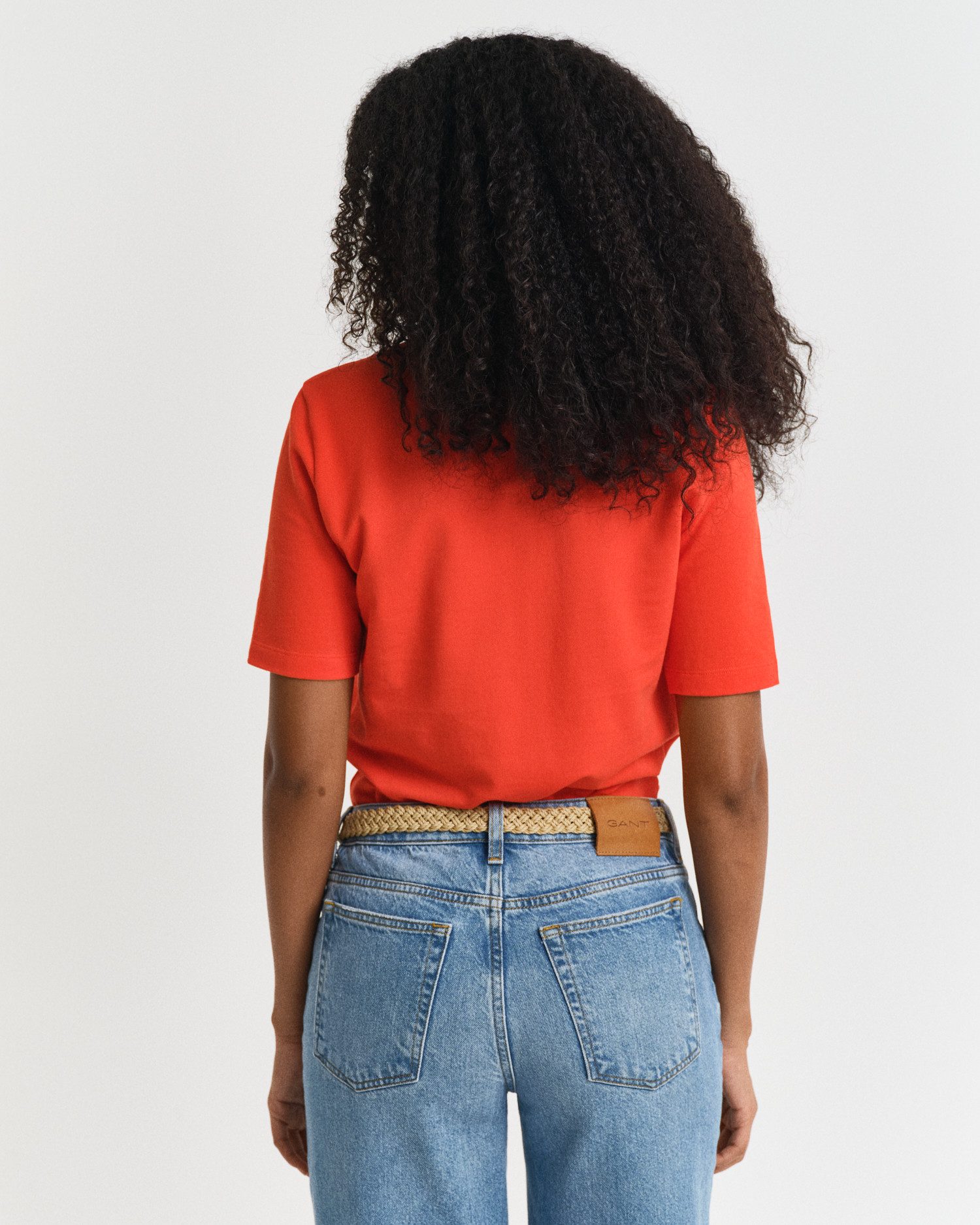 Gant Poloshirt SLIM SHIELD KA PIQUE POLO met geborduurd grafisch logo op de borst