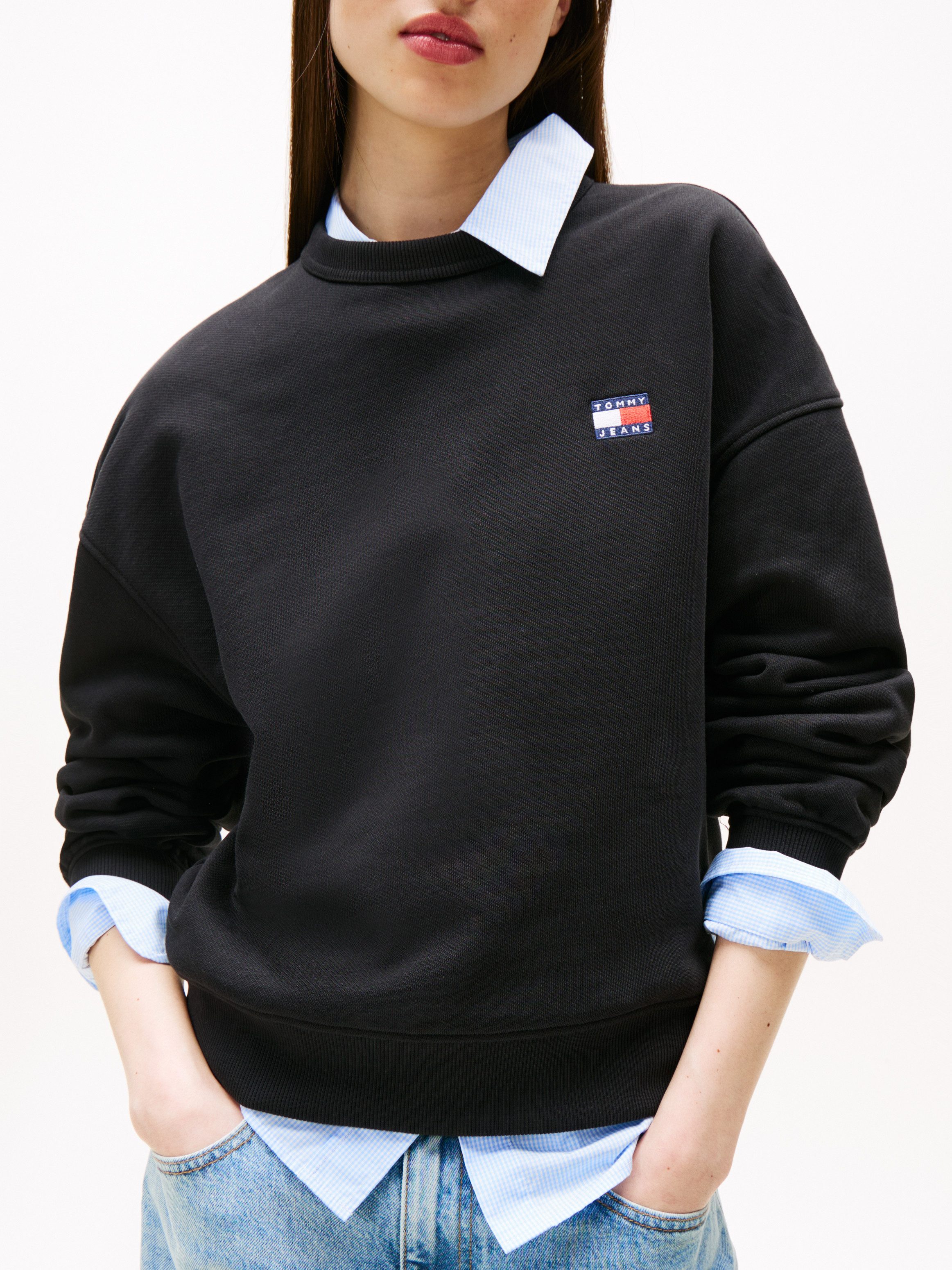 TOMMY JEANS Sweatshirt TJW BXY BADGE CREW