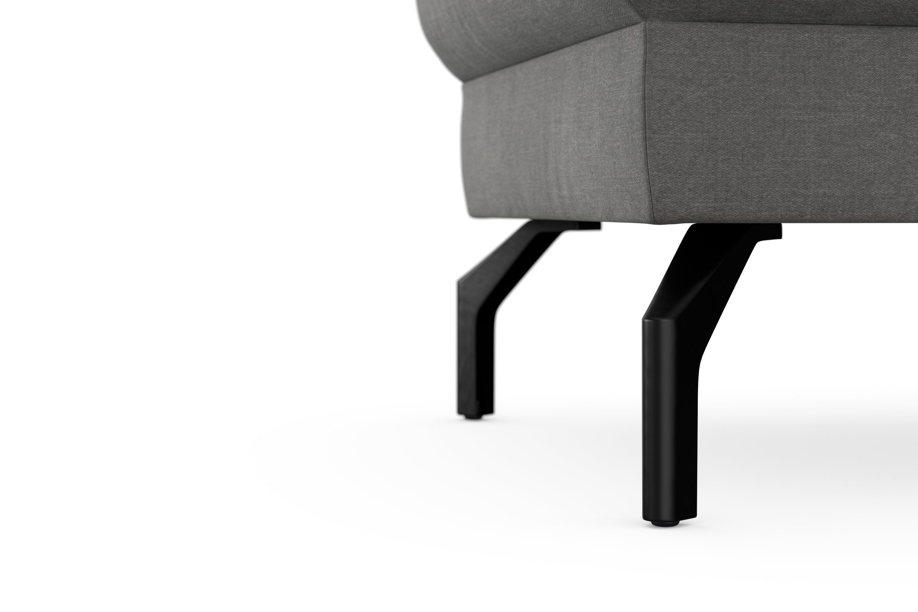 sit&more Hockerbank Cinturo met binnenvering, zithoogte 48 cm