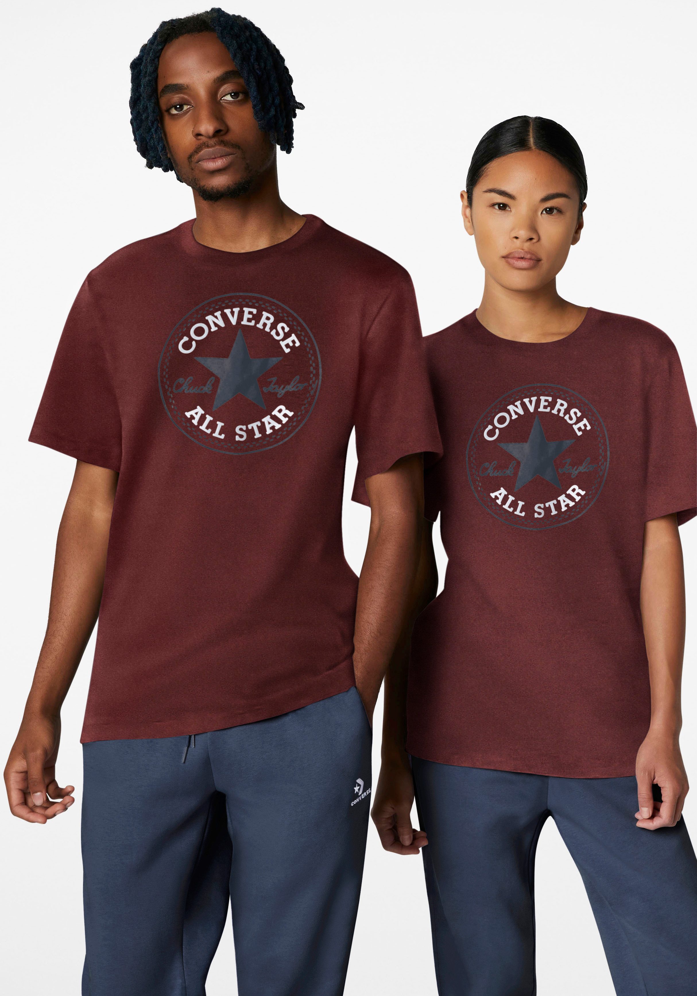 Converse T-shirt GO-TO CHUCK TAYLOR CLASSIC PATCH TEE (1-delig)