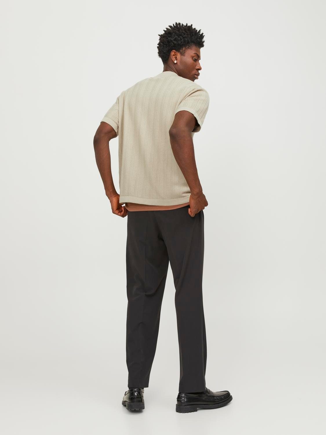 Jack & Jones Poloshirt JORVALENCIA STRUCTURE KNIT SS POLO SN
