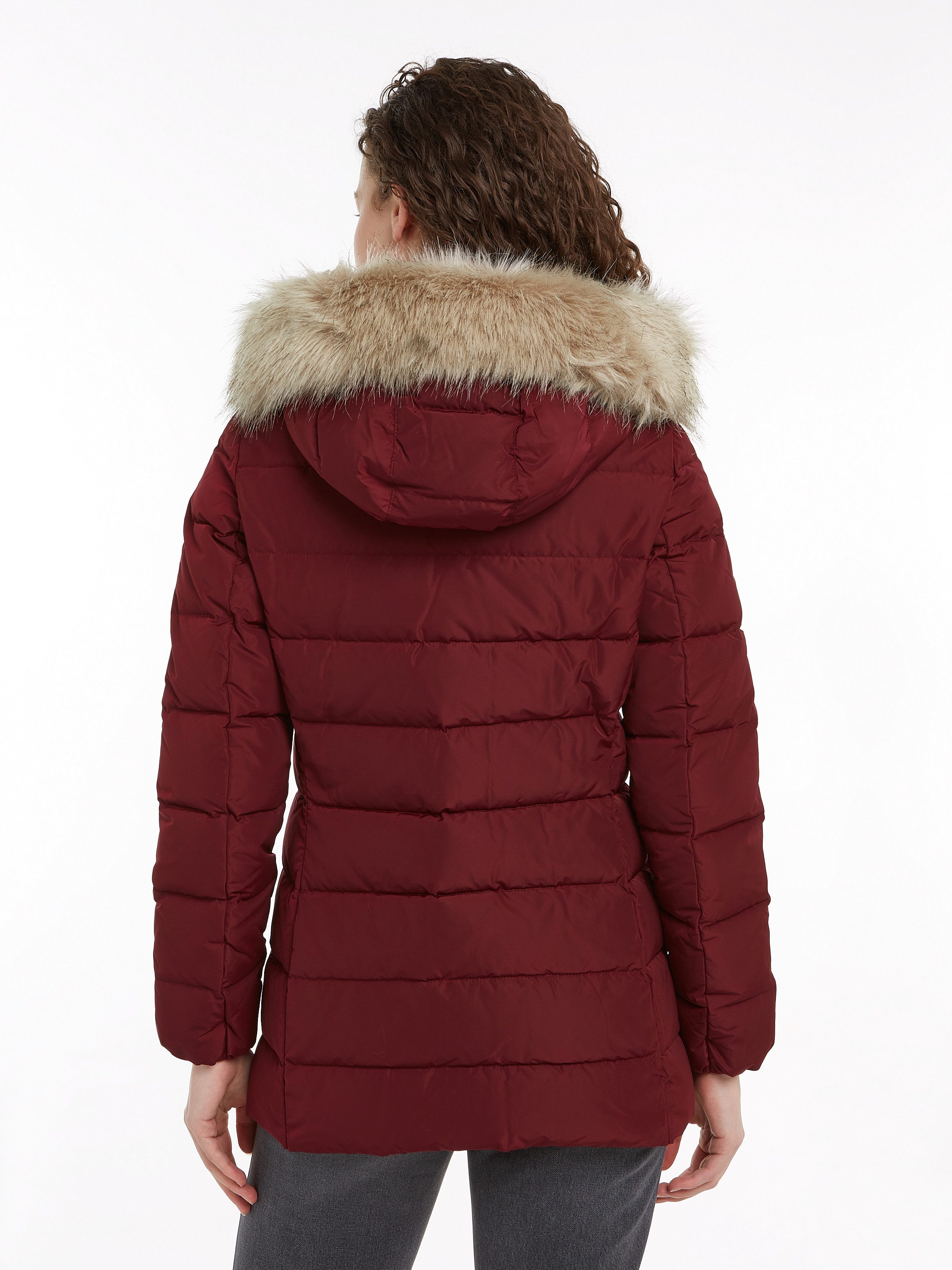 Tommy Hilfiger Gewatteerde jas met logopatch