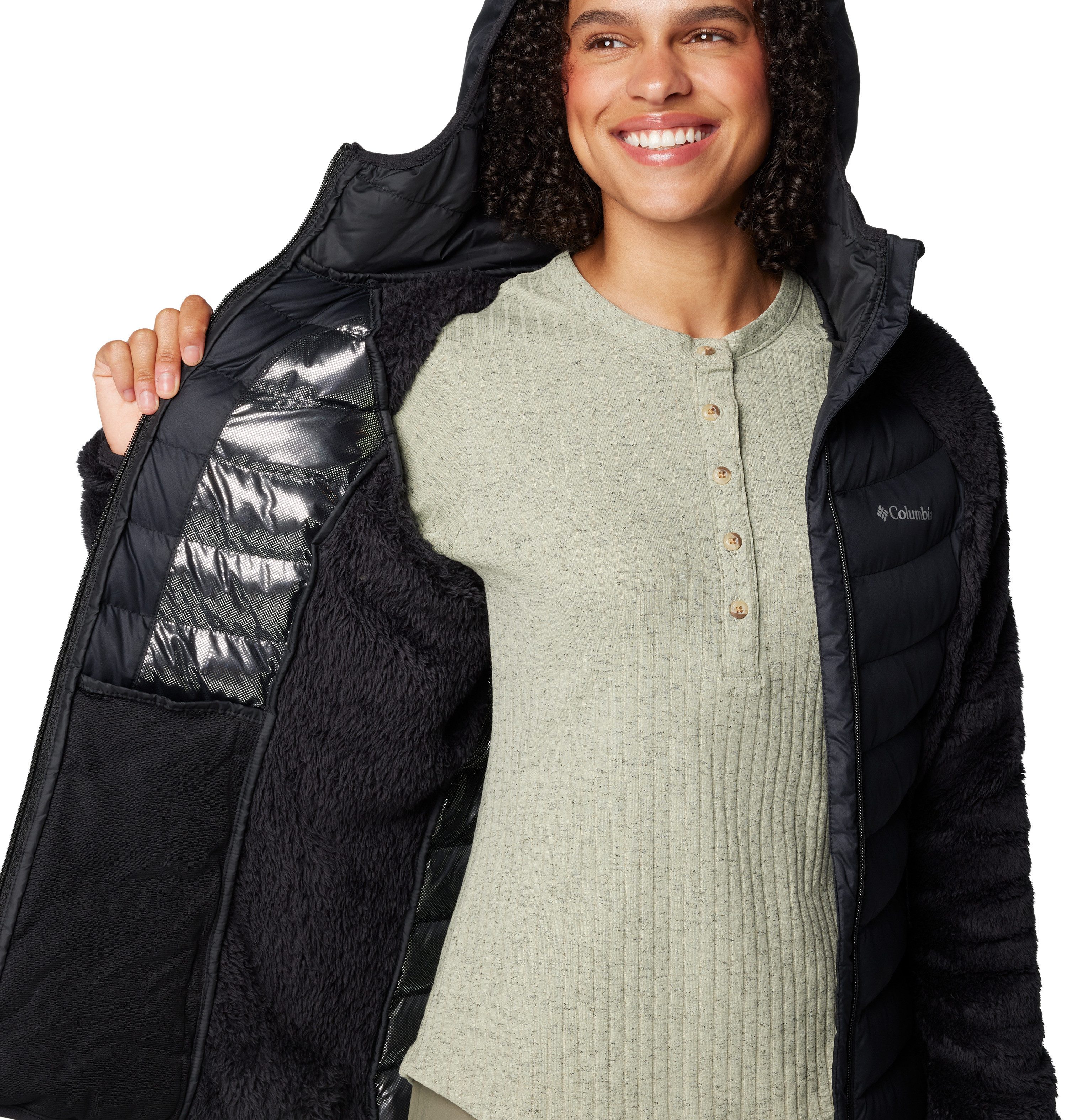 Columbia Hybride jas Powder Lite™ II Sherpa Hybrid Jacket