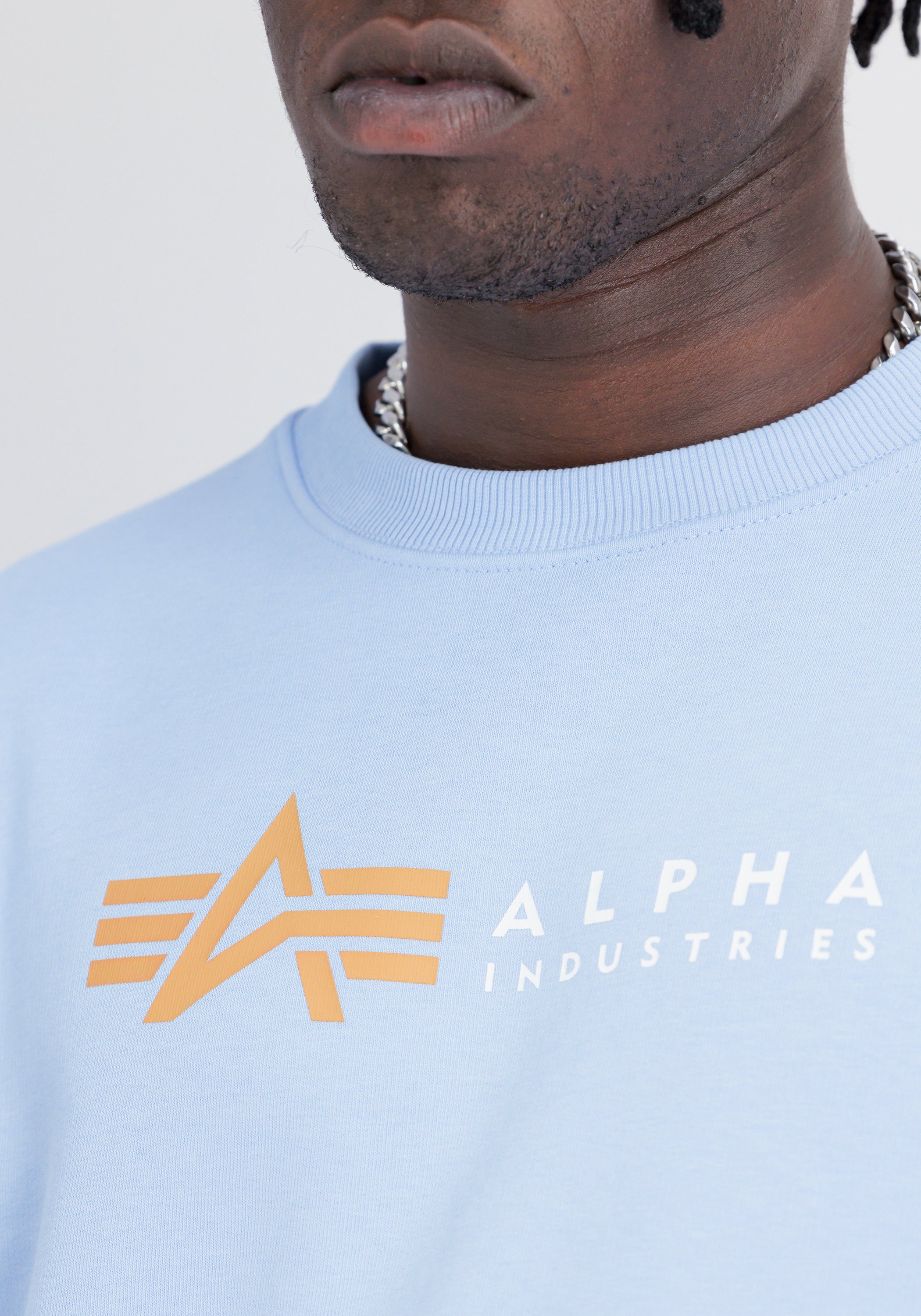 Alpha Industries Sweater Men Sweatshirts Alpha Label Sweater