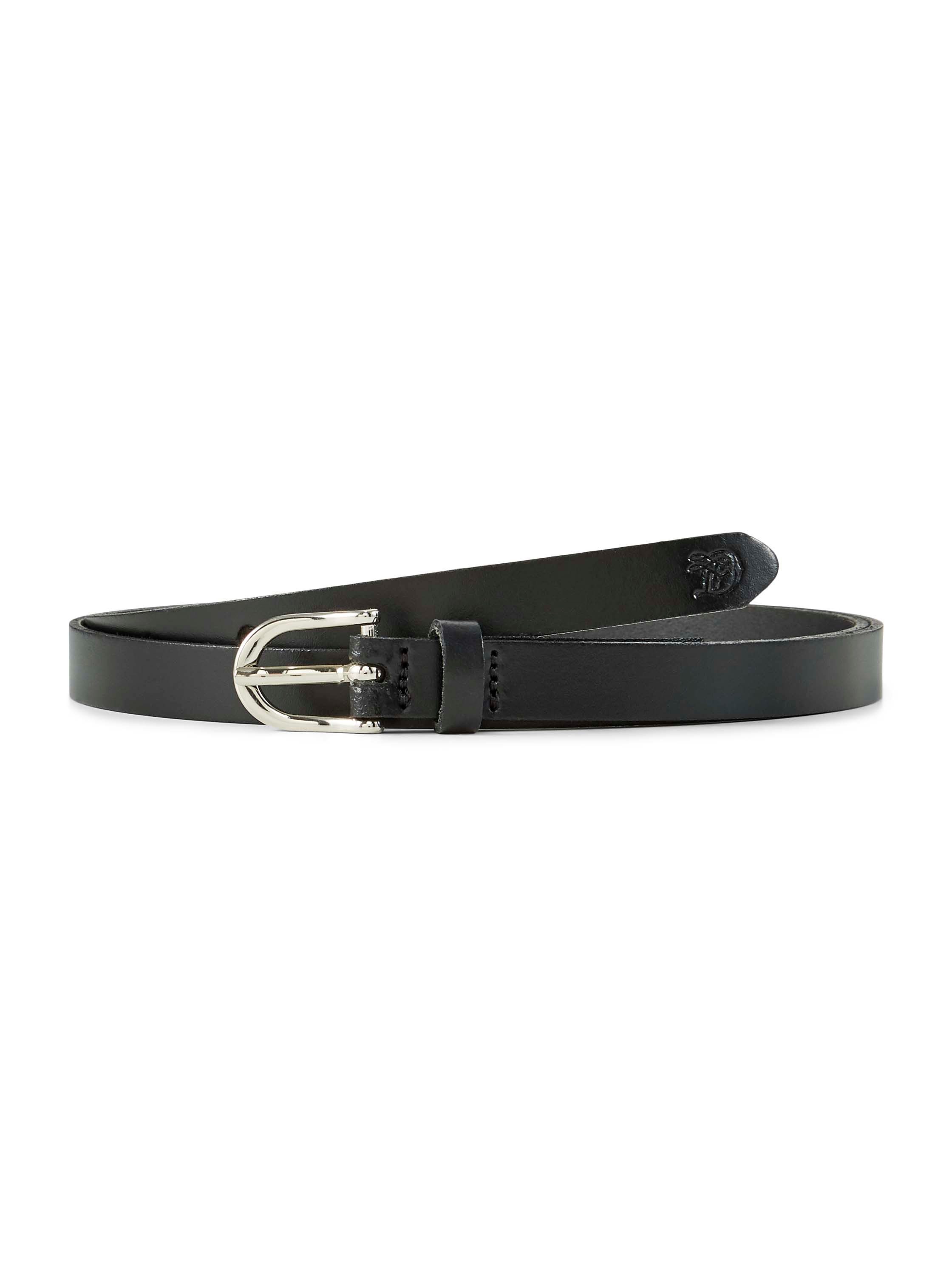 Tom Tailor Synthetische riem TTDPAULA van glad echt leer met filigraan gesp - 1,5 cm smal