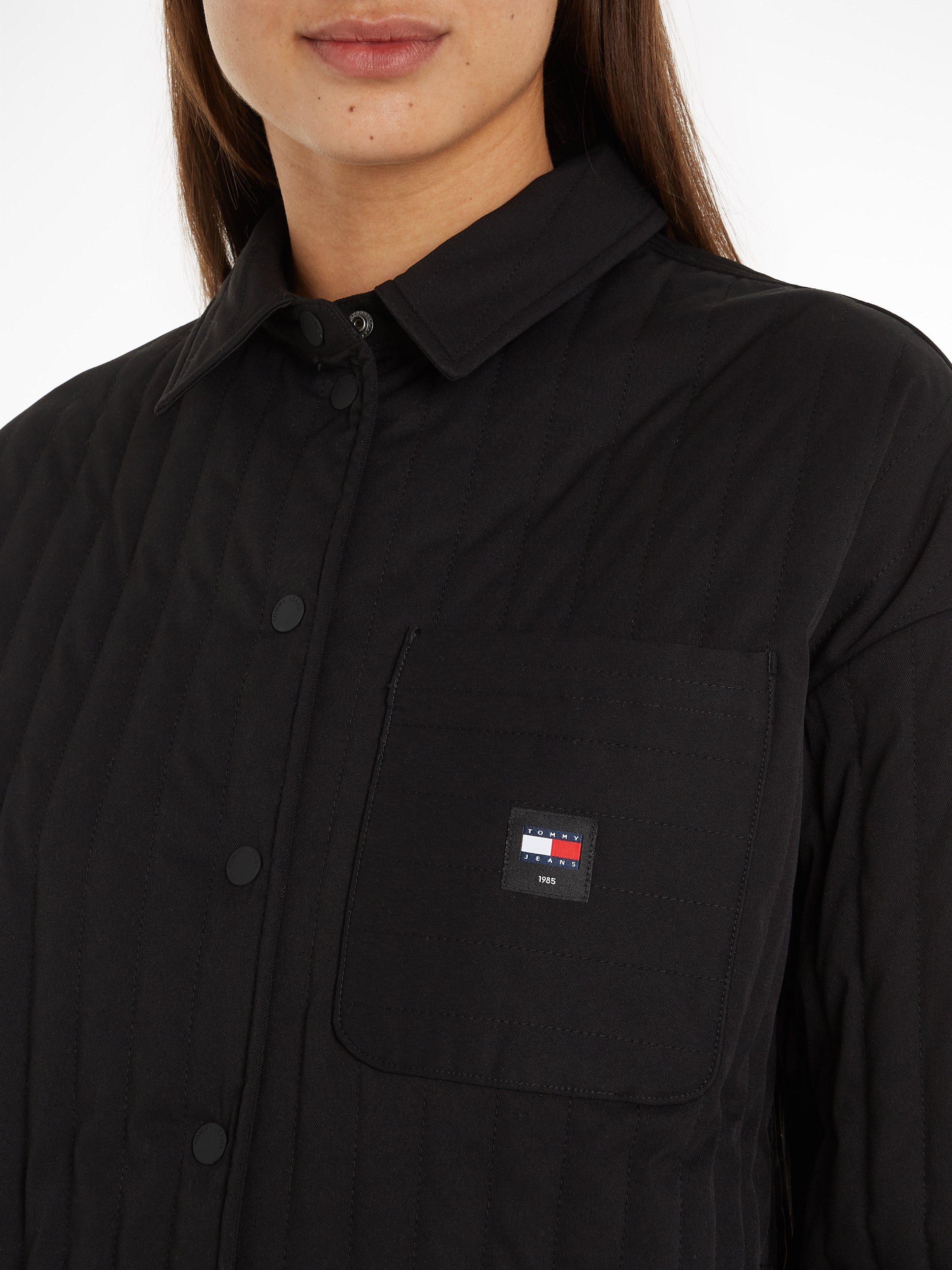 TOMMY JEANS Top TJW QUILTED OVERSHIRT