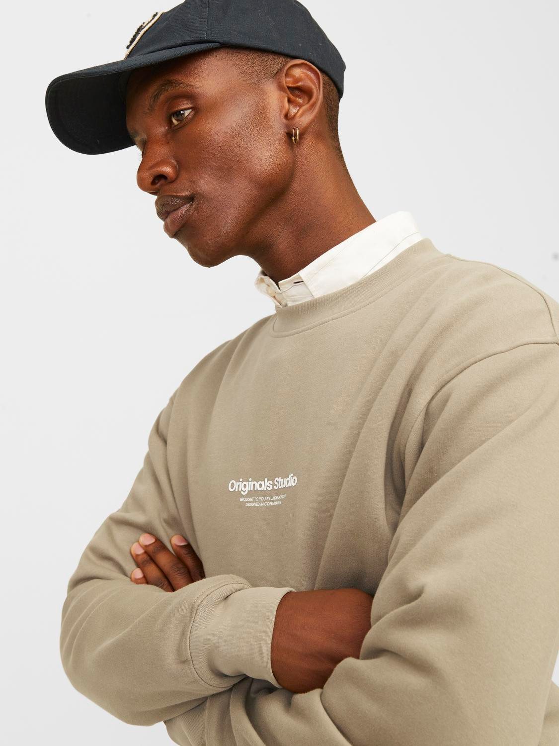 Jack & Jones Sweatshirt JORVESTERBRO SWEAT CREW NECK NOOS