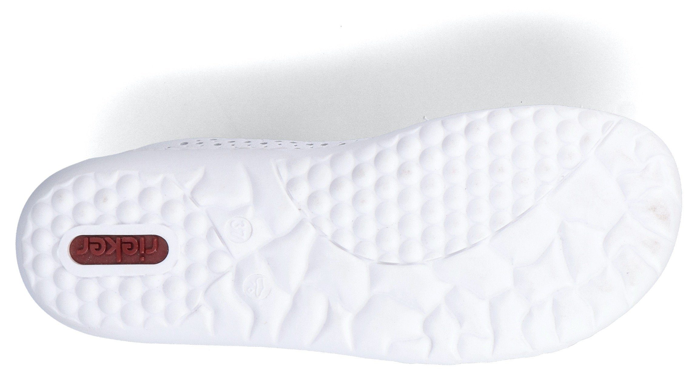 Rieker Sneakers met perforatie opzij