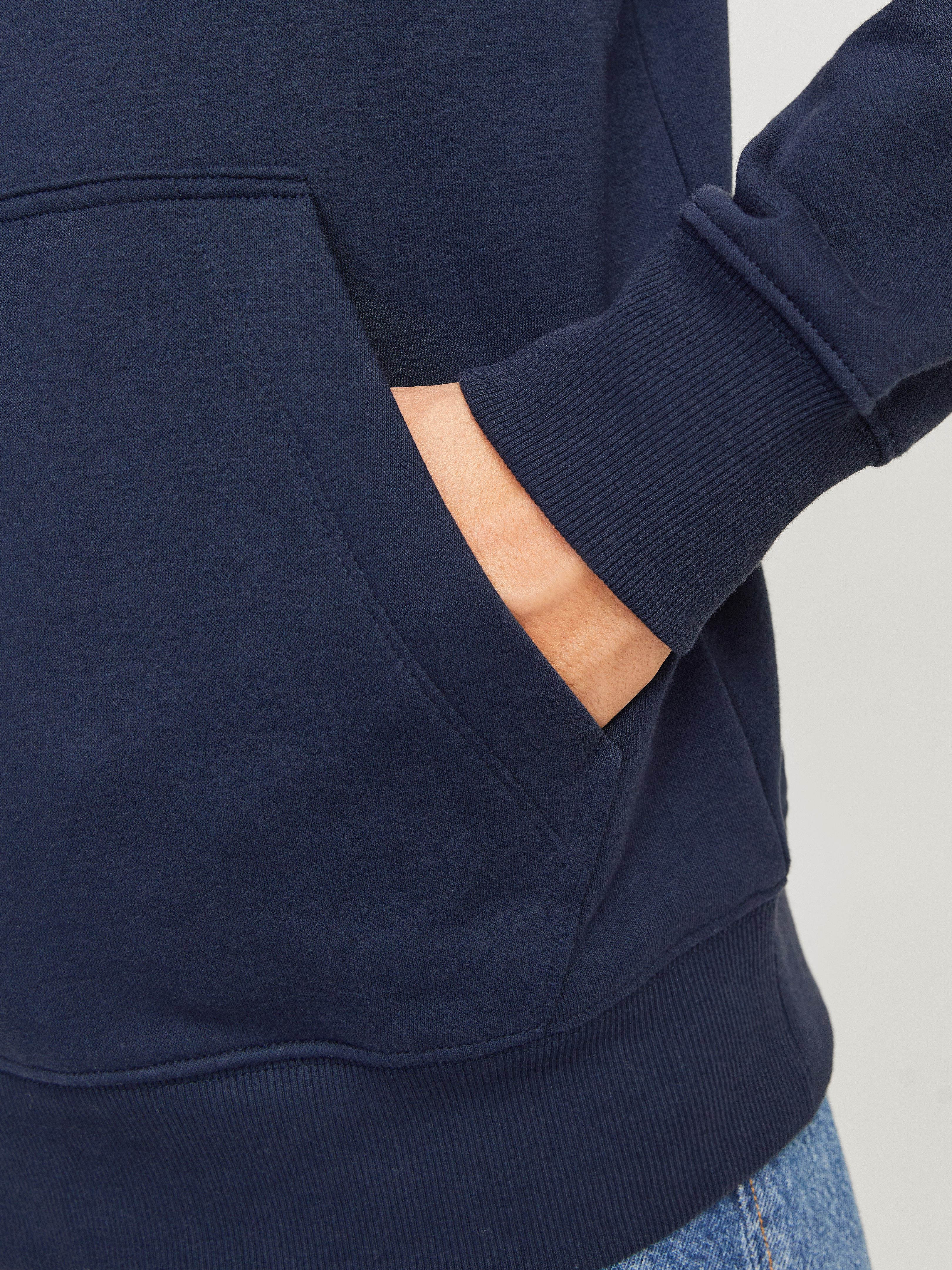 Jack & Jones Hoodie JCOOUTDOOR LOGO SWEAT HOOD SN