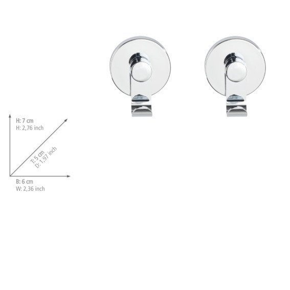 WENKO Wandhaak Vacuum-Loc® Irun