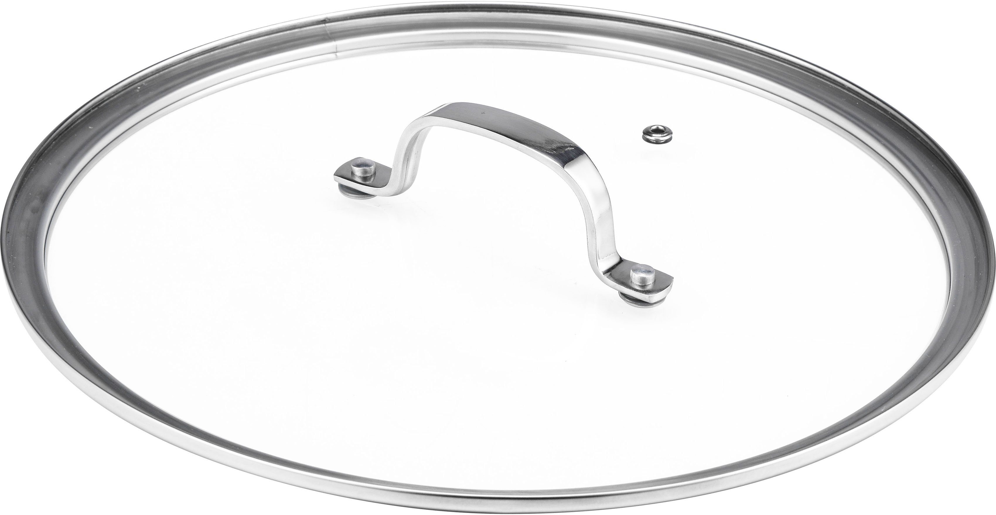MediaShop Koekenpan Titan Pan Edelstalen matrix+diamantver. antikleef-coating, Ø24 cm, inductie (set, 4-delig)