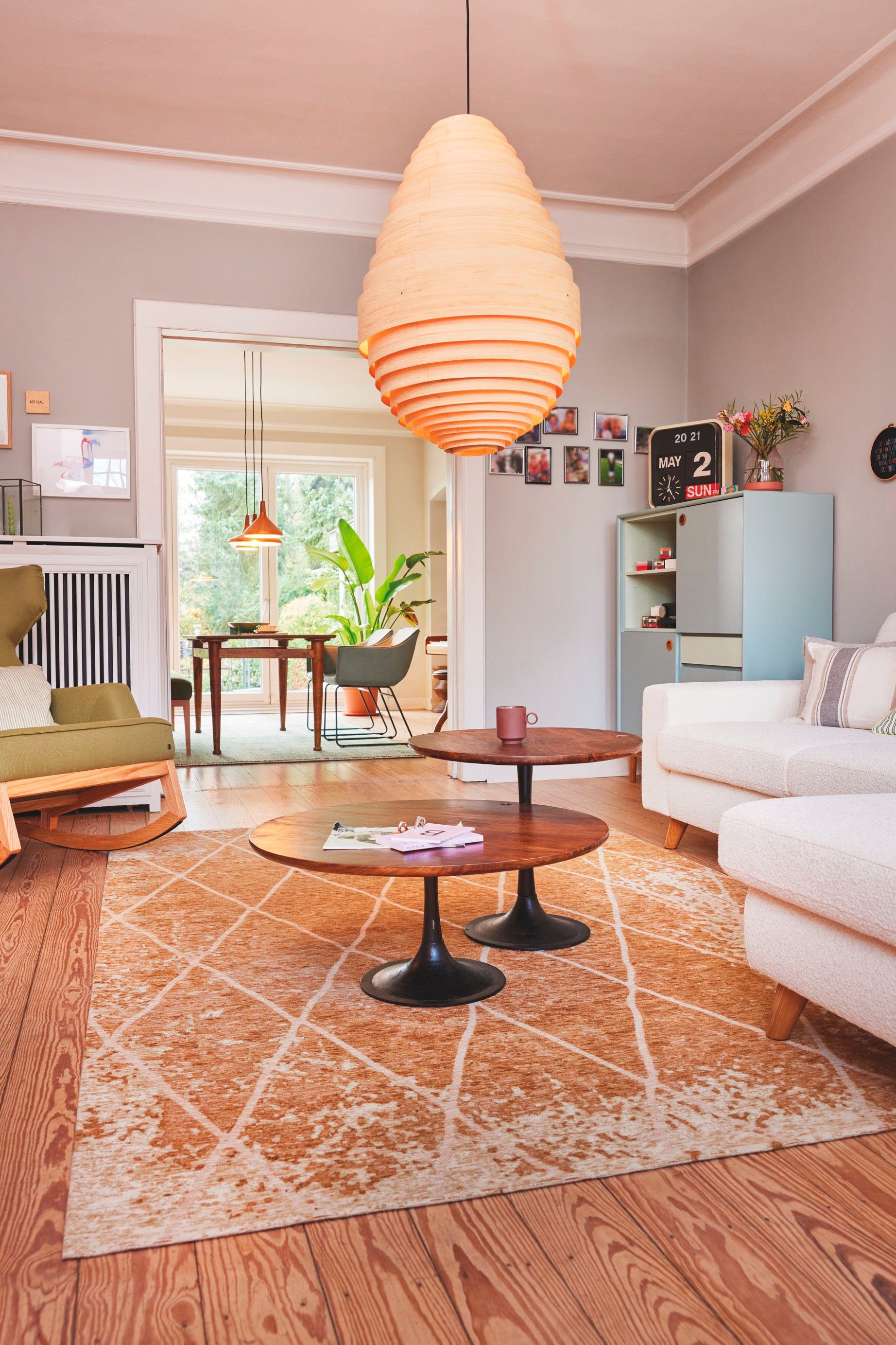 TOM TAILOR HOME Bijzettafel T-MODERN COUCH TABLE MEDIUM met ingebouwde tom tailor-knop