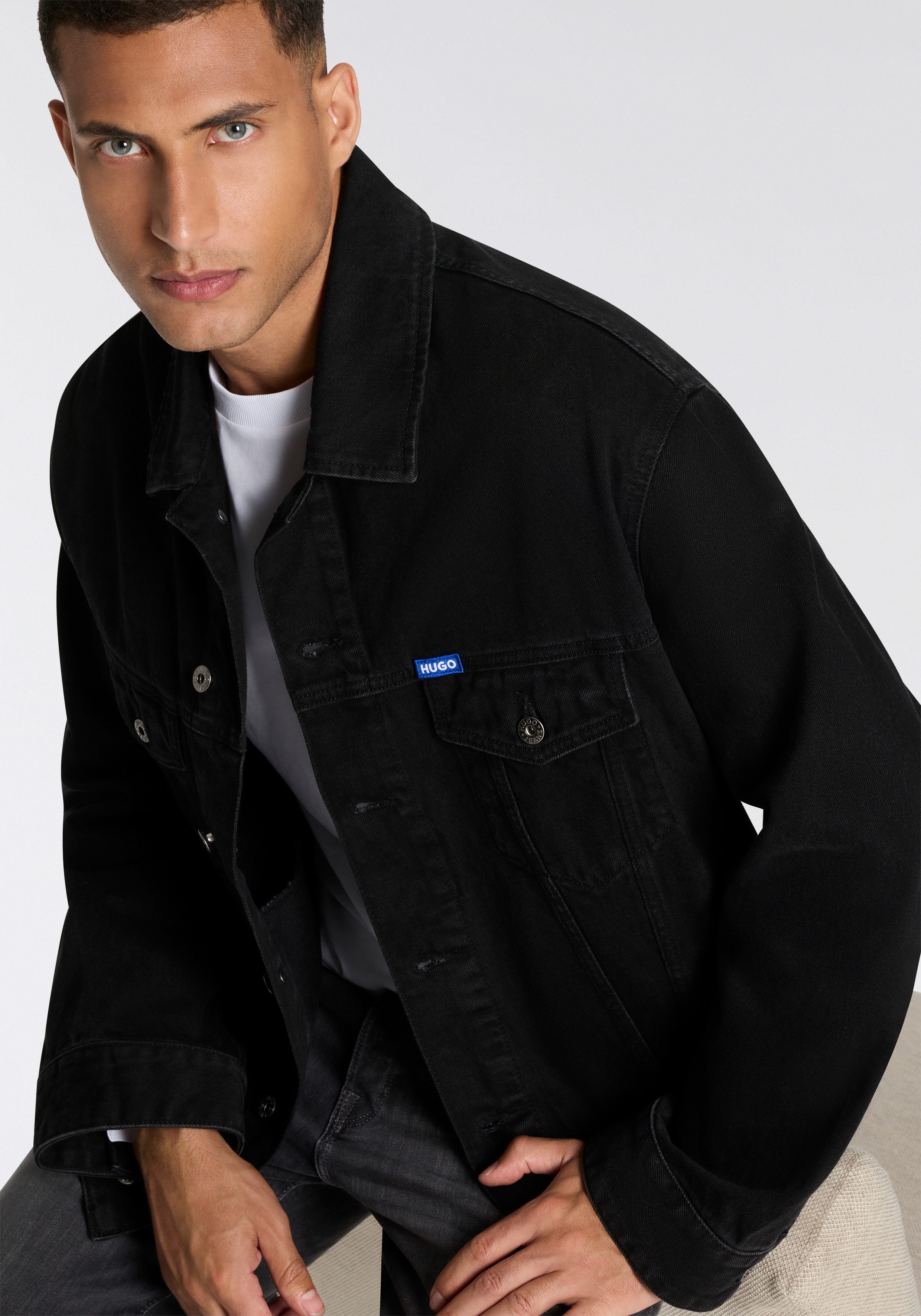 HUGO Blue Jeansjack Kirkby