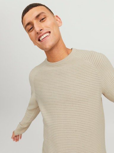 Jack & Jones Trui met ronde hals JJEMATT KNIT CREW NECK NOOS