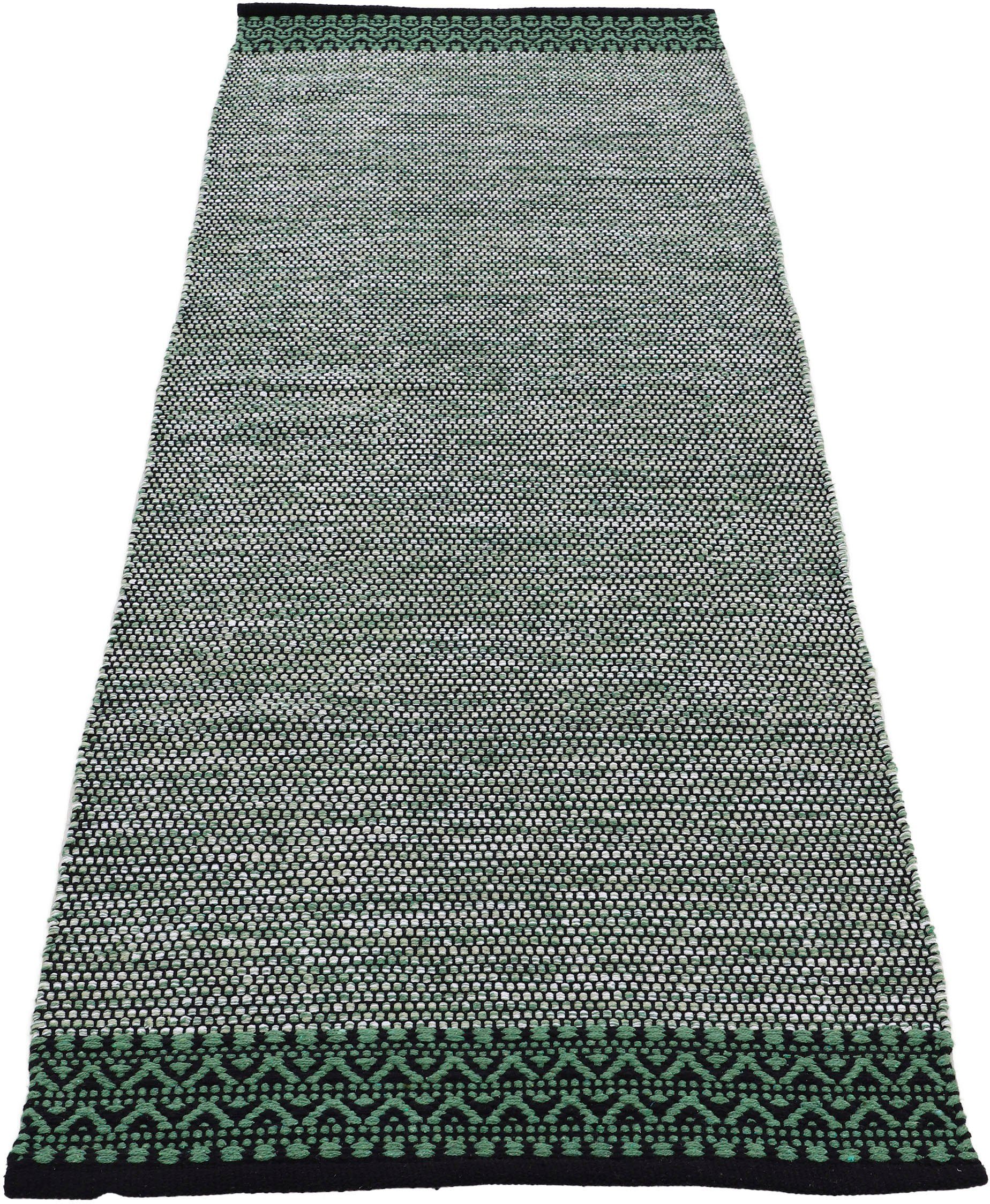 carpetfine Loper Kelim Mia Katoenen tweezijdig te gebruiken kleed