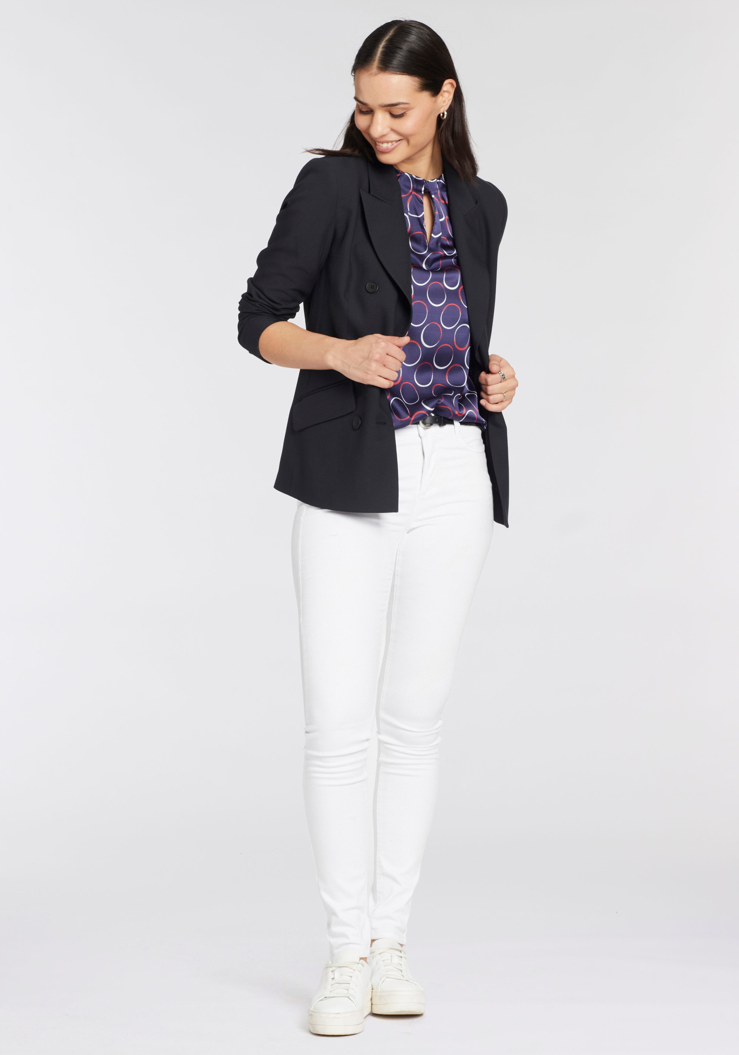 HECHTER PARIS Gedessineerde blouse