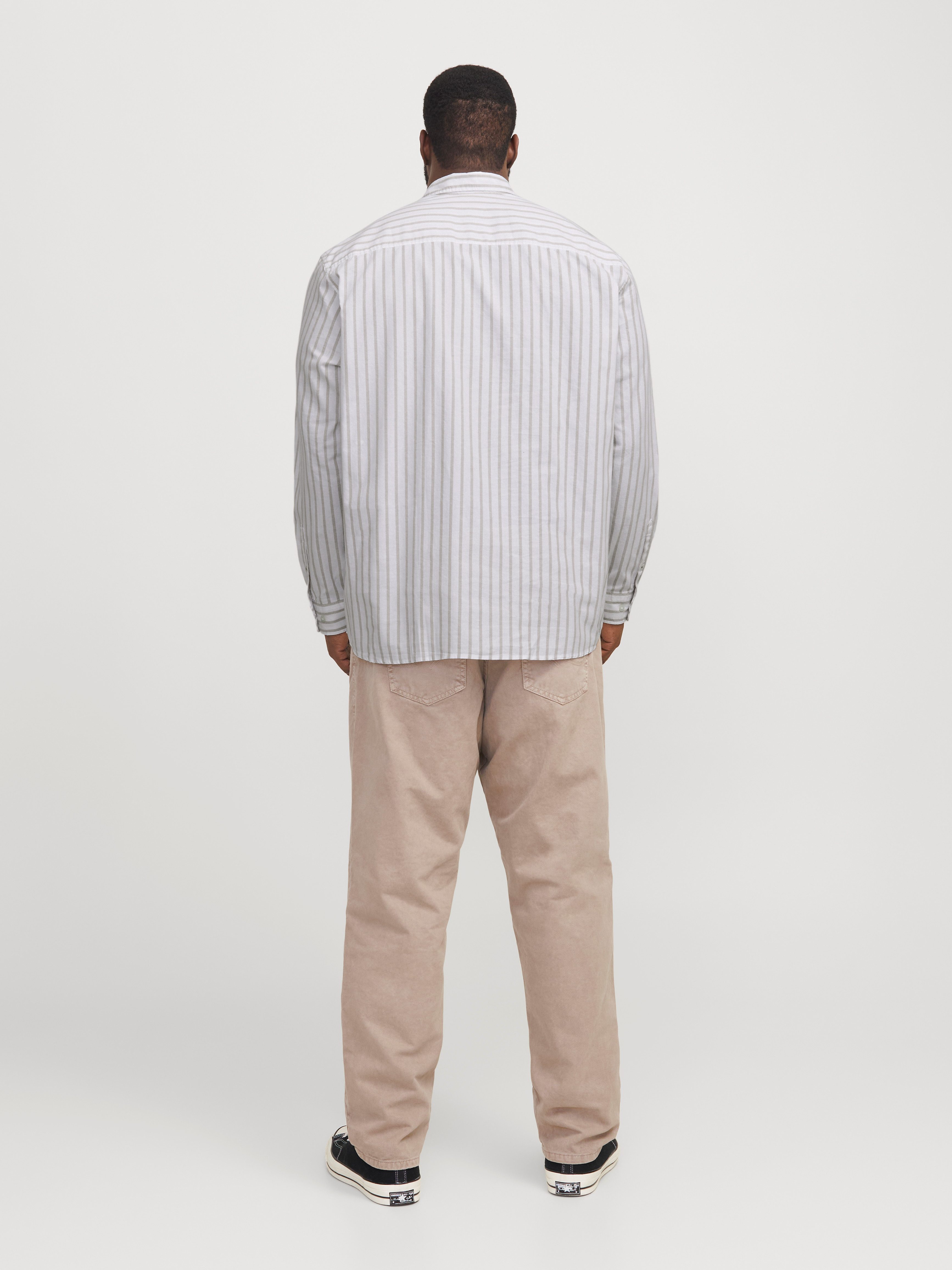 Jack & Jones PlusSize Overhemd met lange mouwen JJEOXFORD SHIRT L/S S21 NOOS PLS