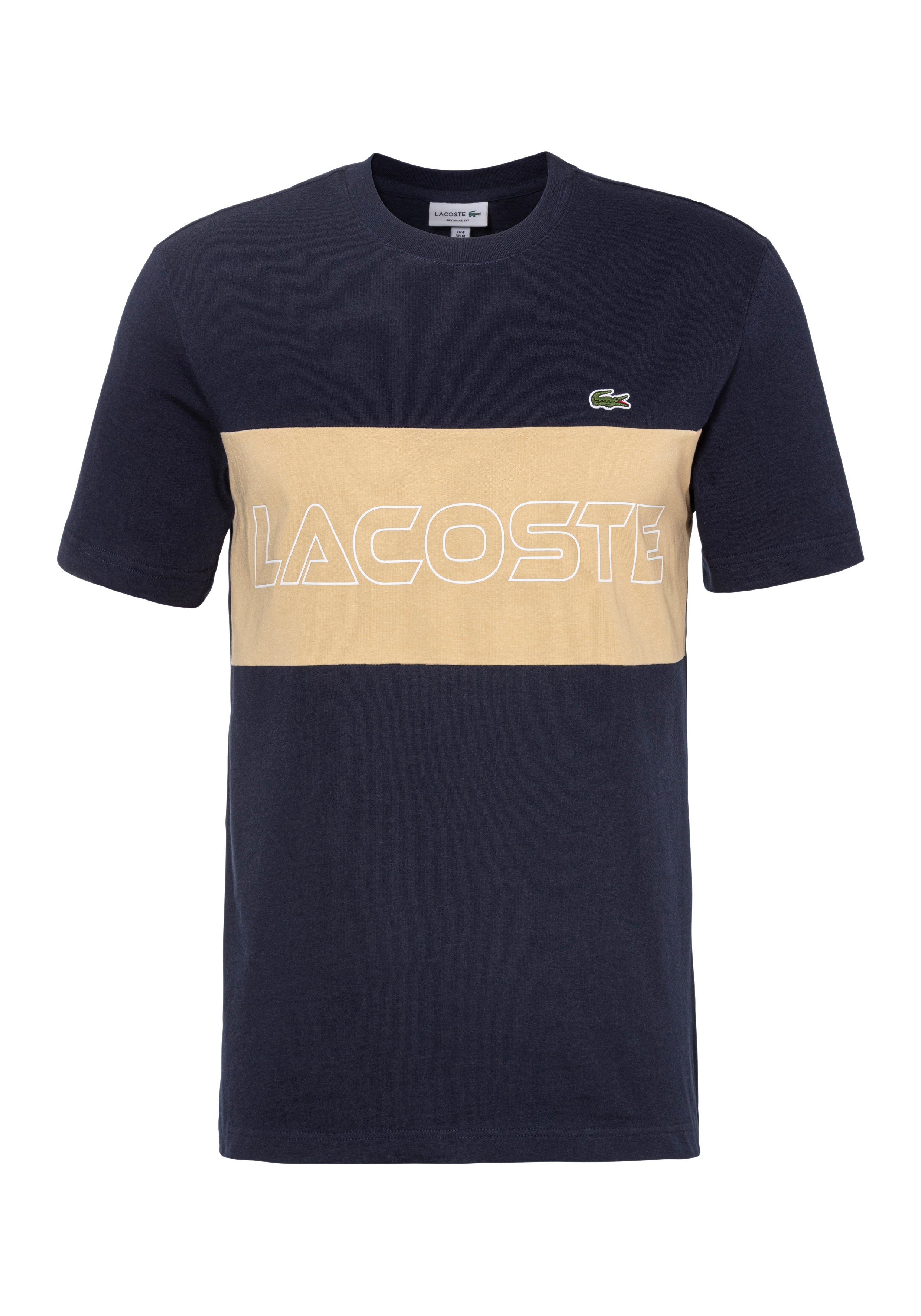 Lacoste T-shirt in colour-blocking-design model 'ON COLOR BLOCK'