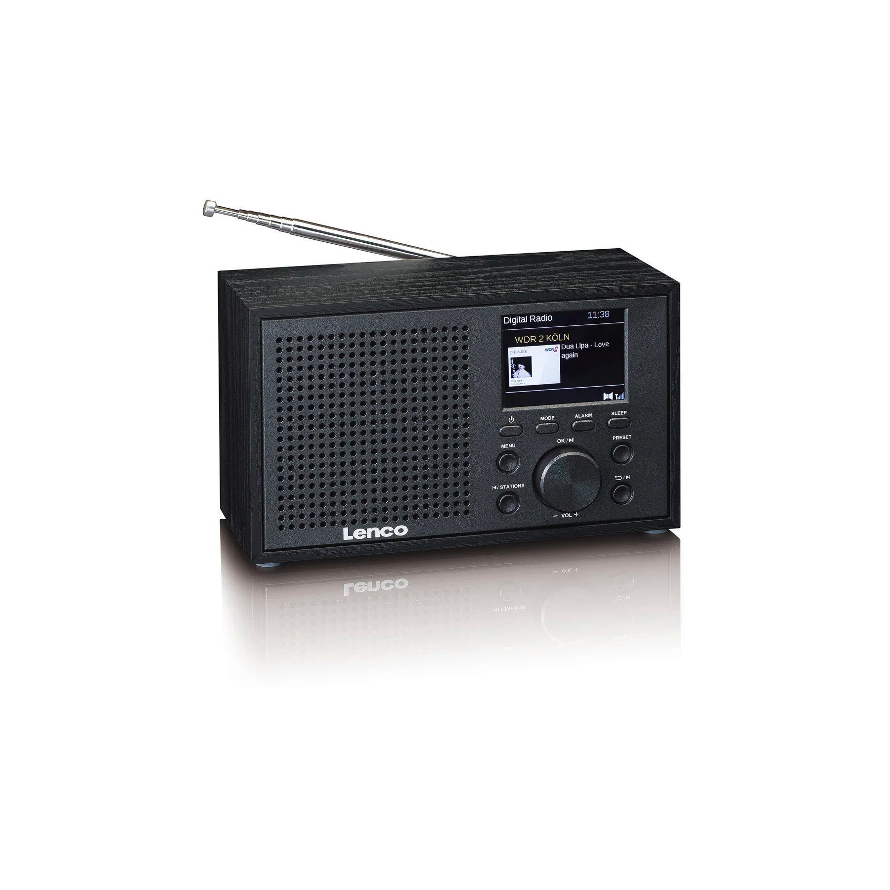 Lenco Digitale radio (DAB+) DAR-017 DAB+/FM-radio met bluetooth