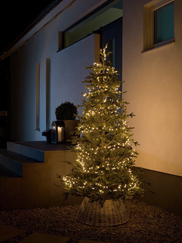 KONSTSMIDE Led-lichtsnoer Kerstversiering buiten gevroren, 1000 warmwitte diodes