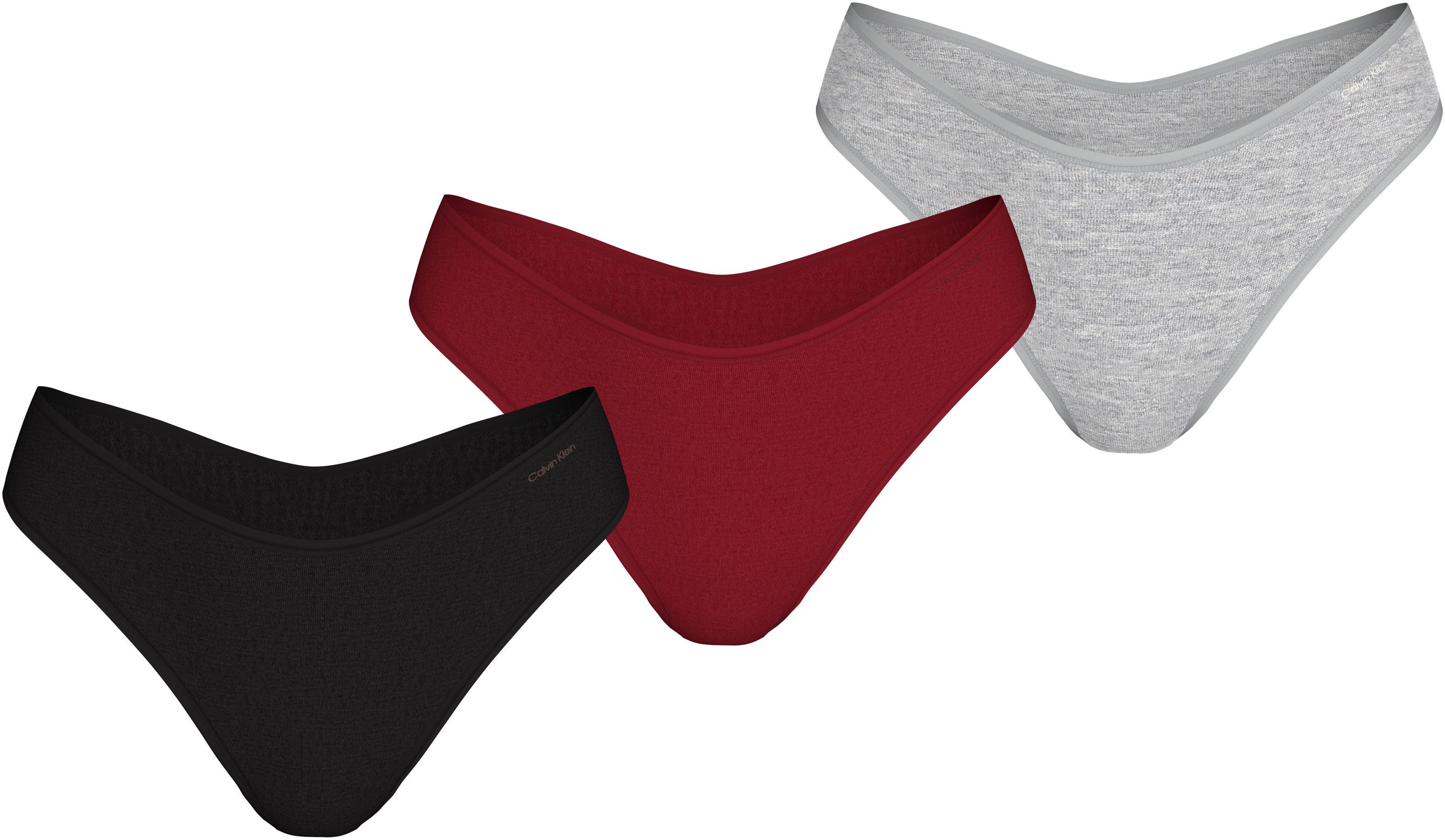 Calvin Klein Tanga 3 PACK THONG (LOW-RISE) (3 stuks)