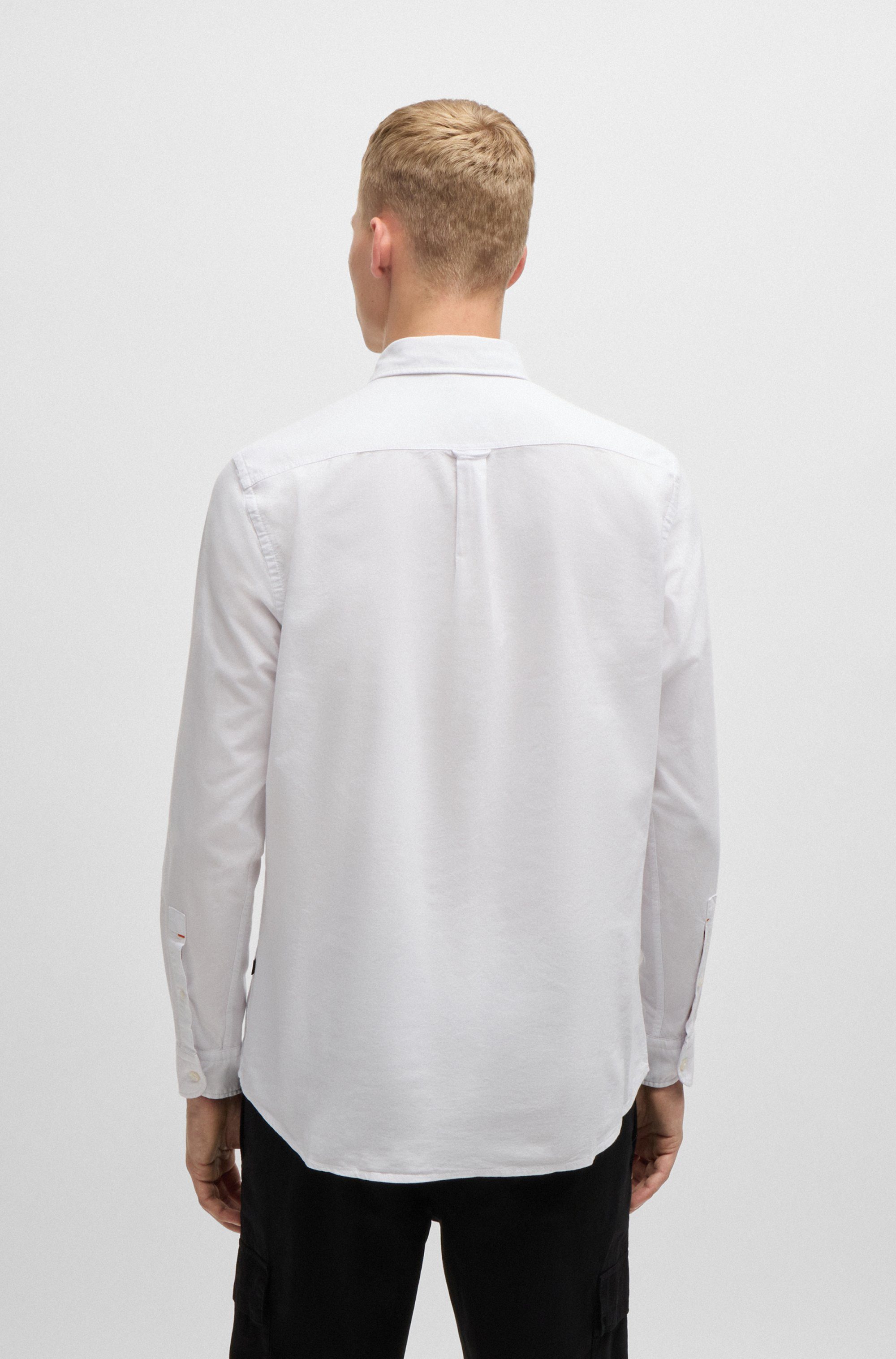 Boss Orange Businessoverhemd Rickert met button-downkraag
