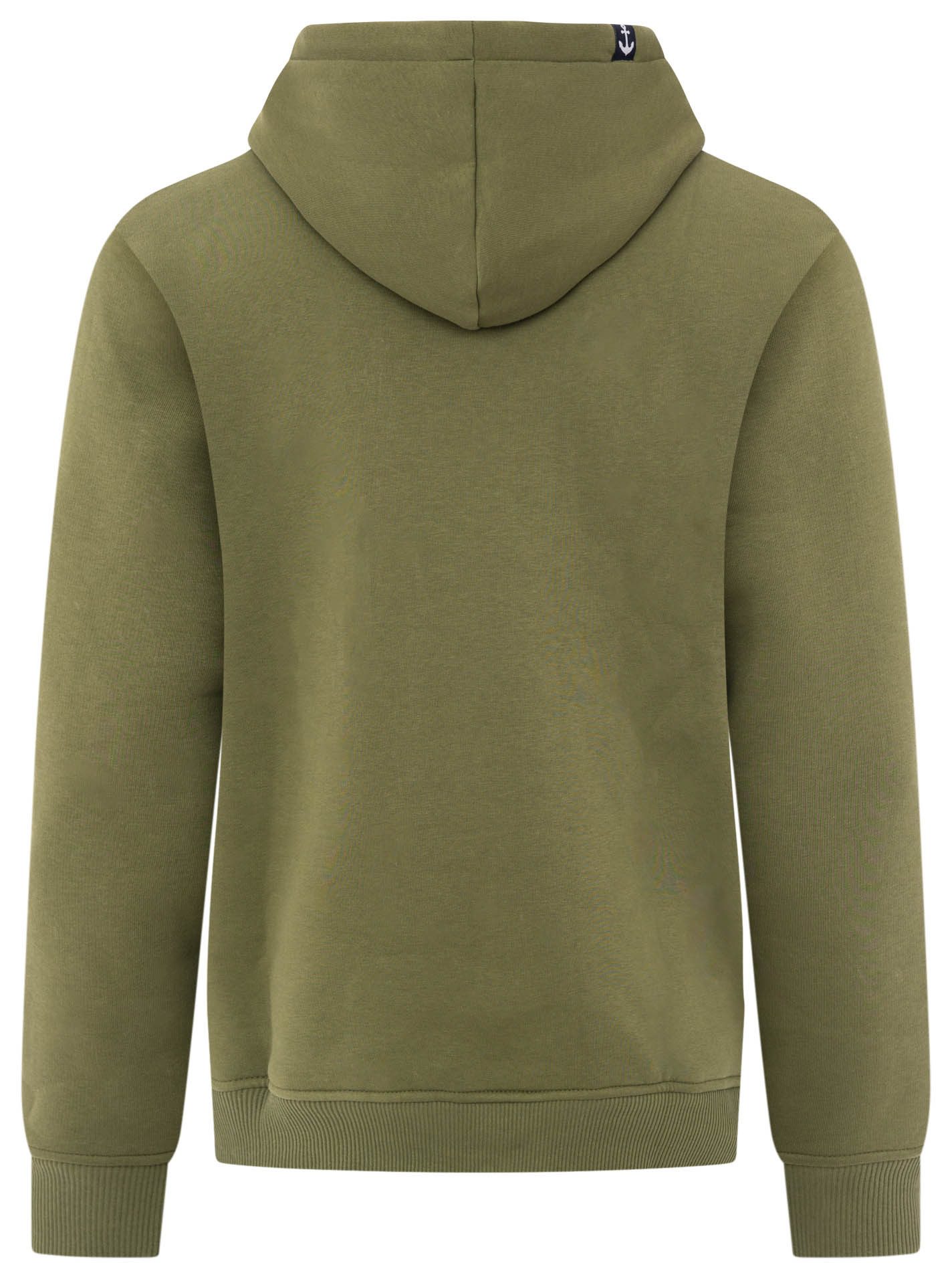 Zwillingsherz Hoodie "Sailboat Racing" met frontzakken en koord
